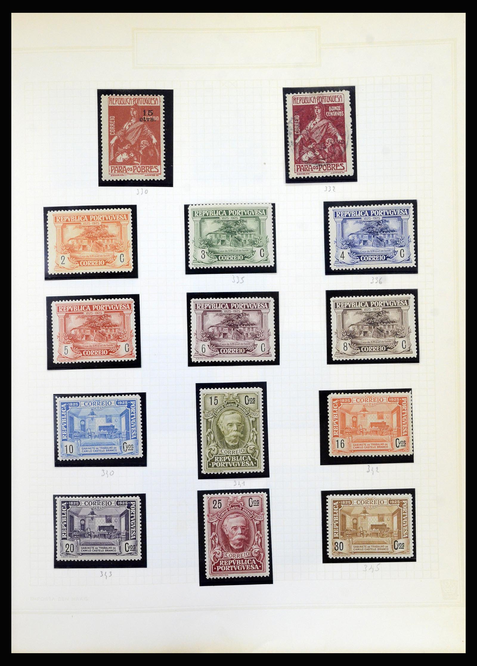 36869 021 - Stamp collection 36869 Portugal 1853-1990.