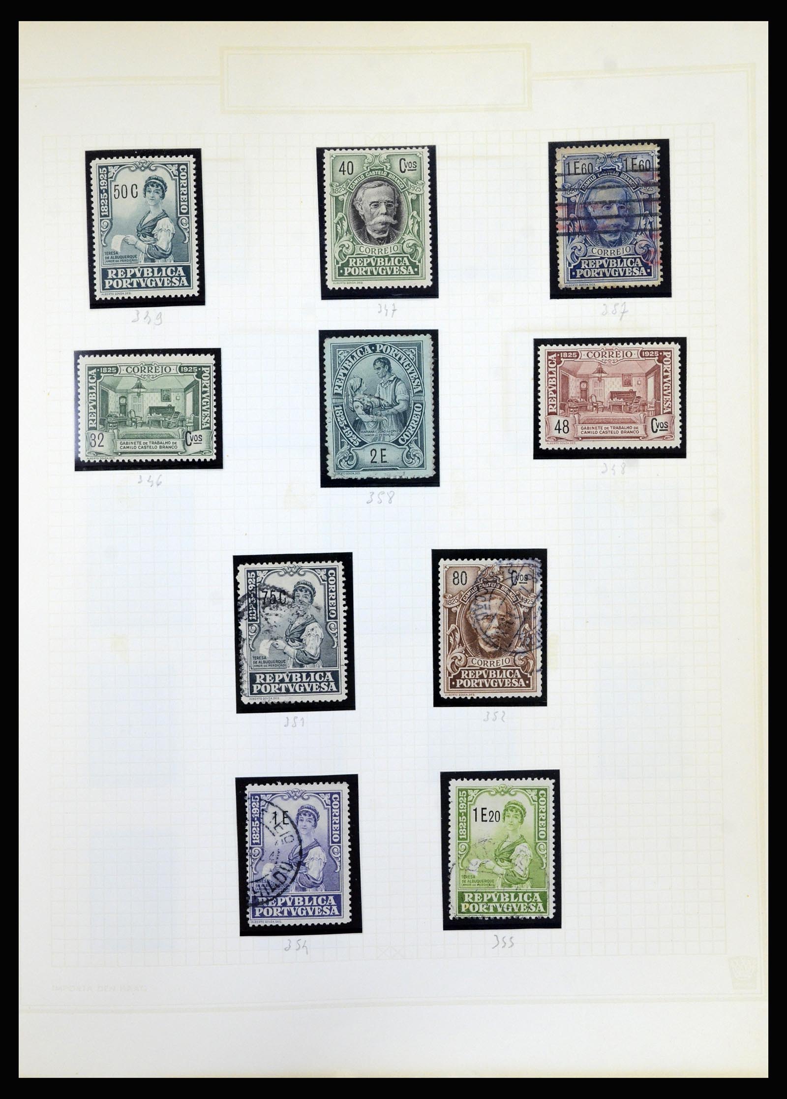 36869 022 - Stamp collection 36869 Portugal 1853-1990.