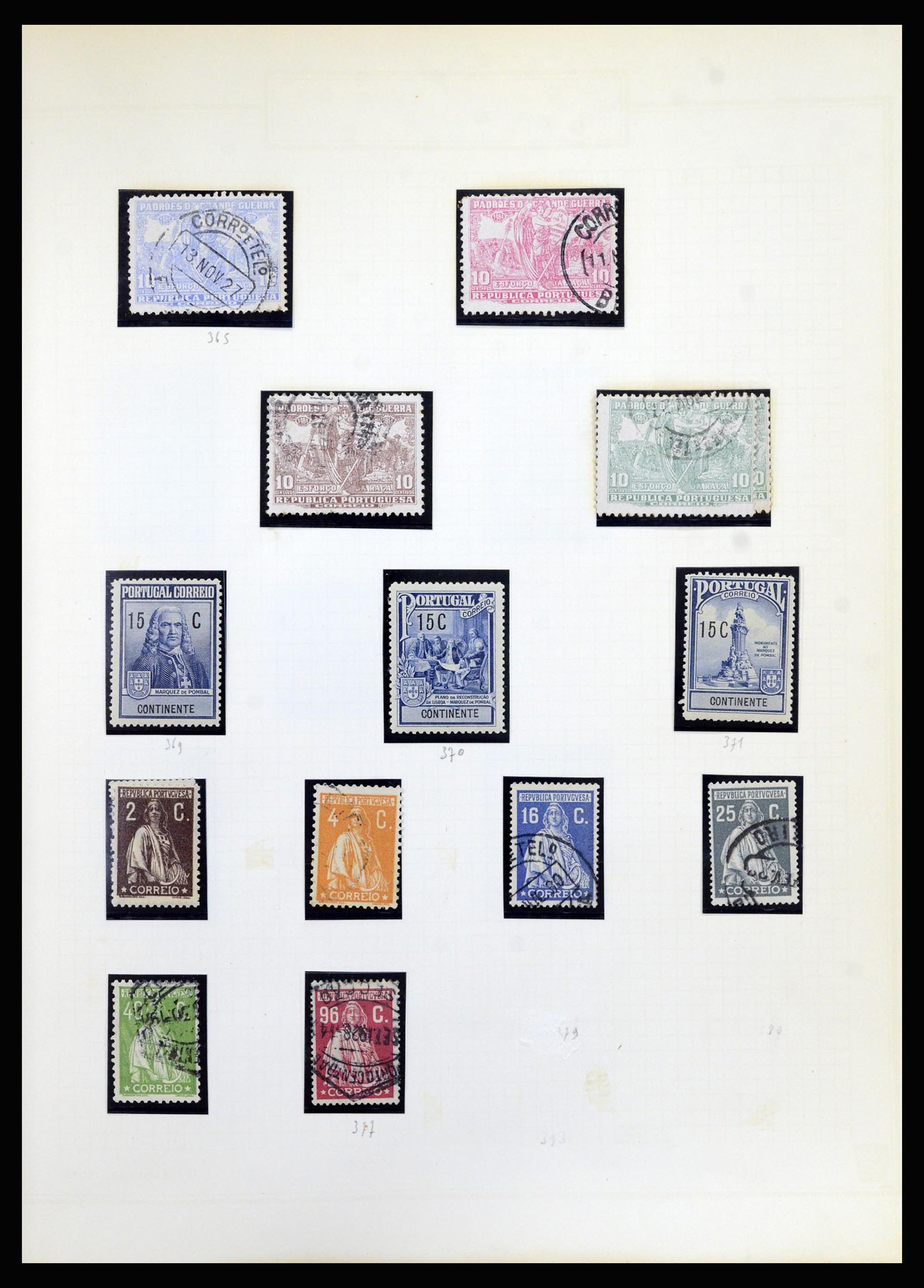 36869 023 - Stamp collection 36869 Portugal 1853-1990.