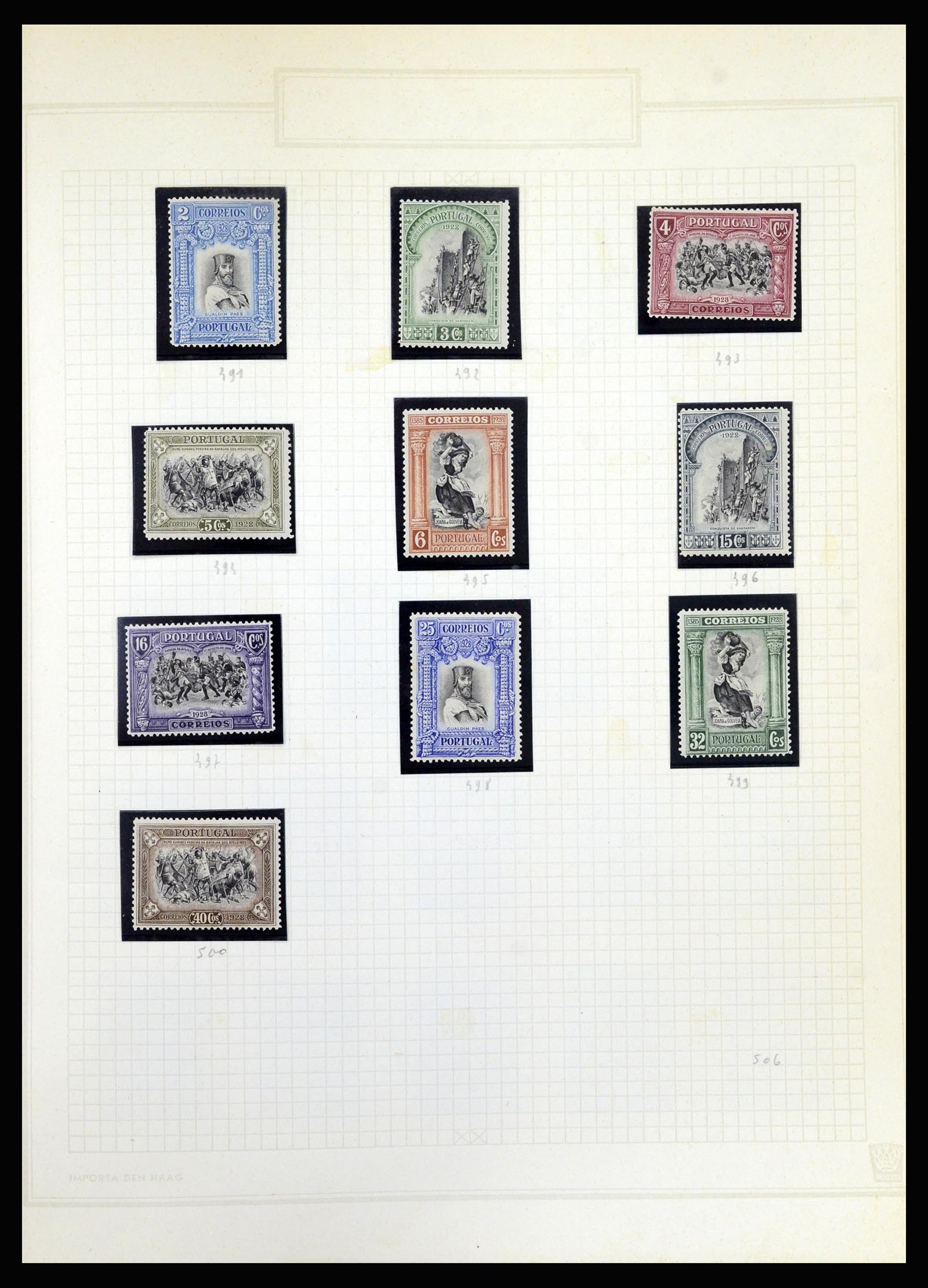 36869 029 - Stamp collection 36869 Portugal 1853-1990.