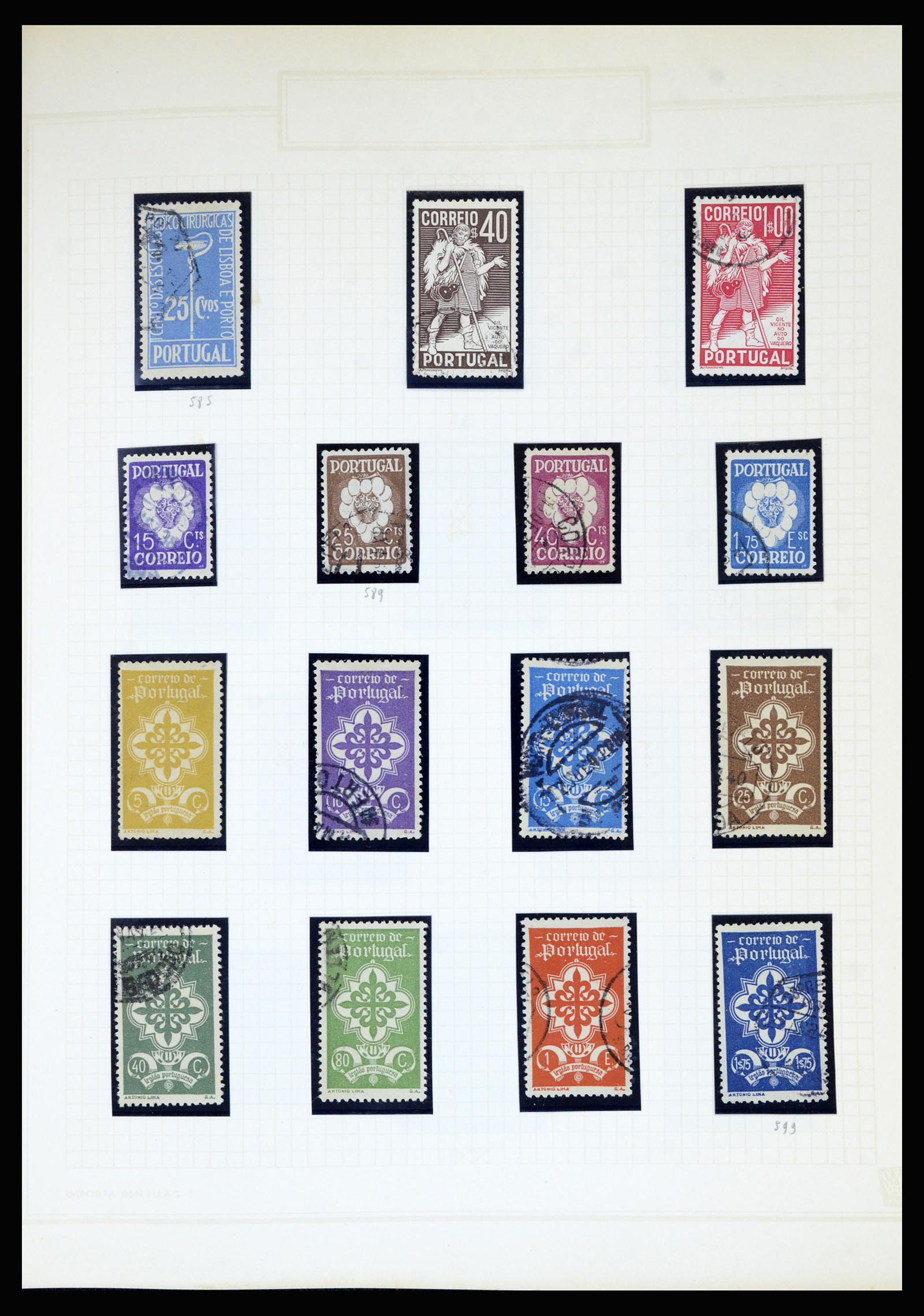 36869 035 - Stamp collection 36869 Portugal 1853-1990.