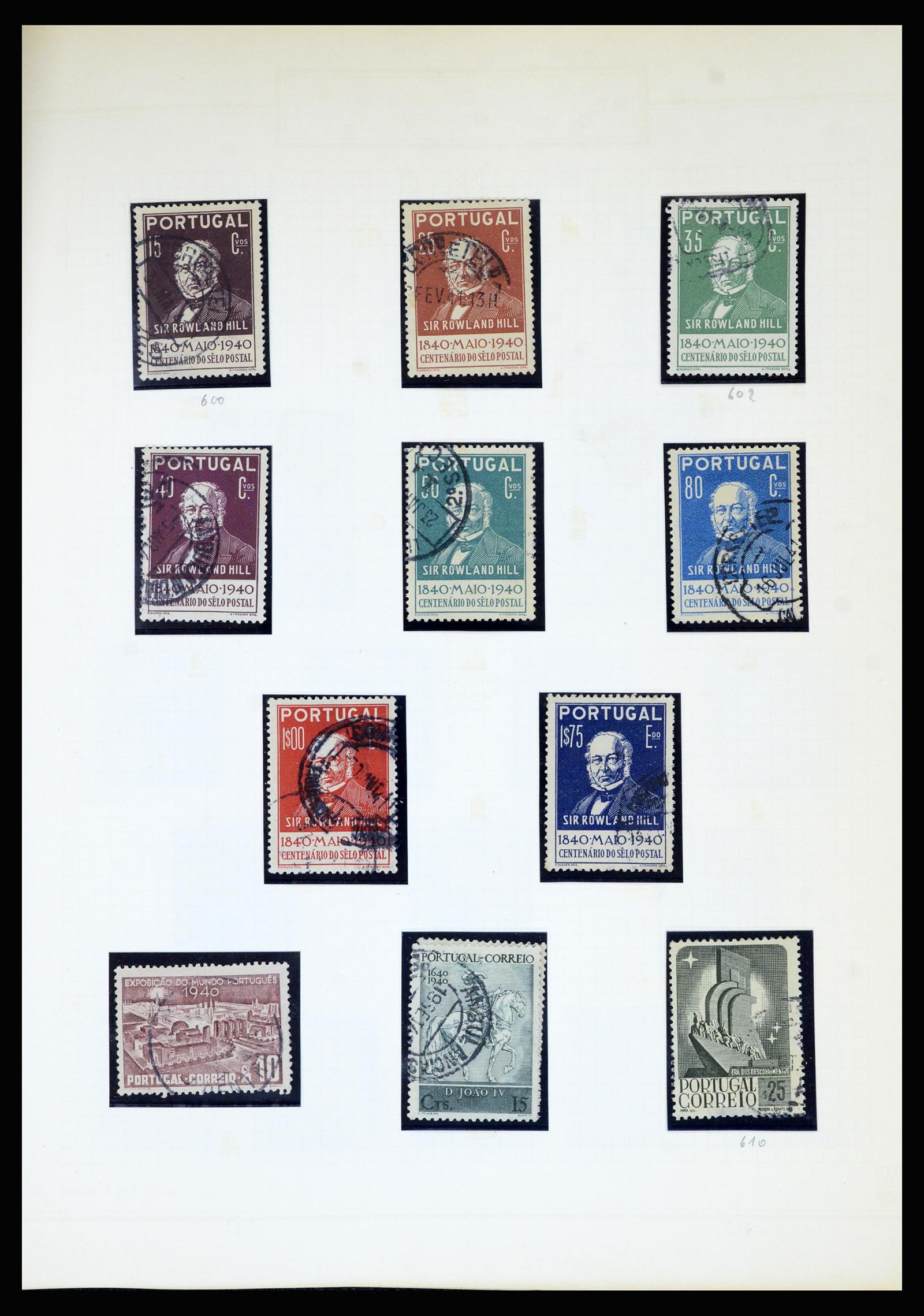 36869 036 - Stamp collection 36869 Portugal 1853-1990.