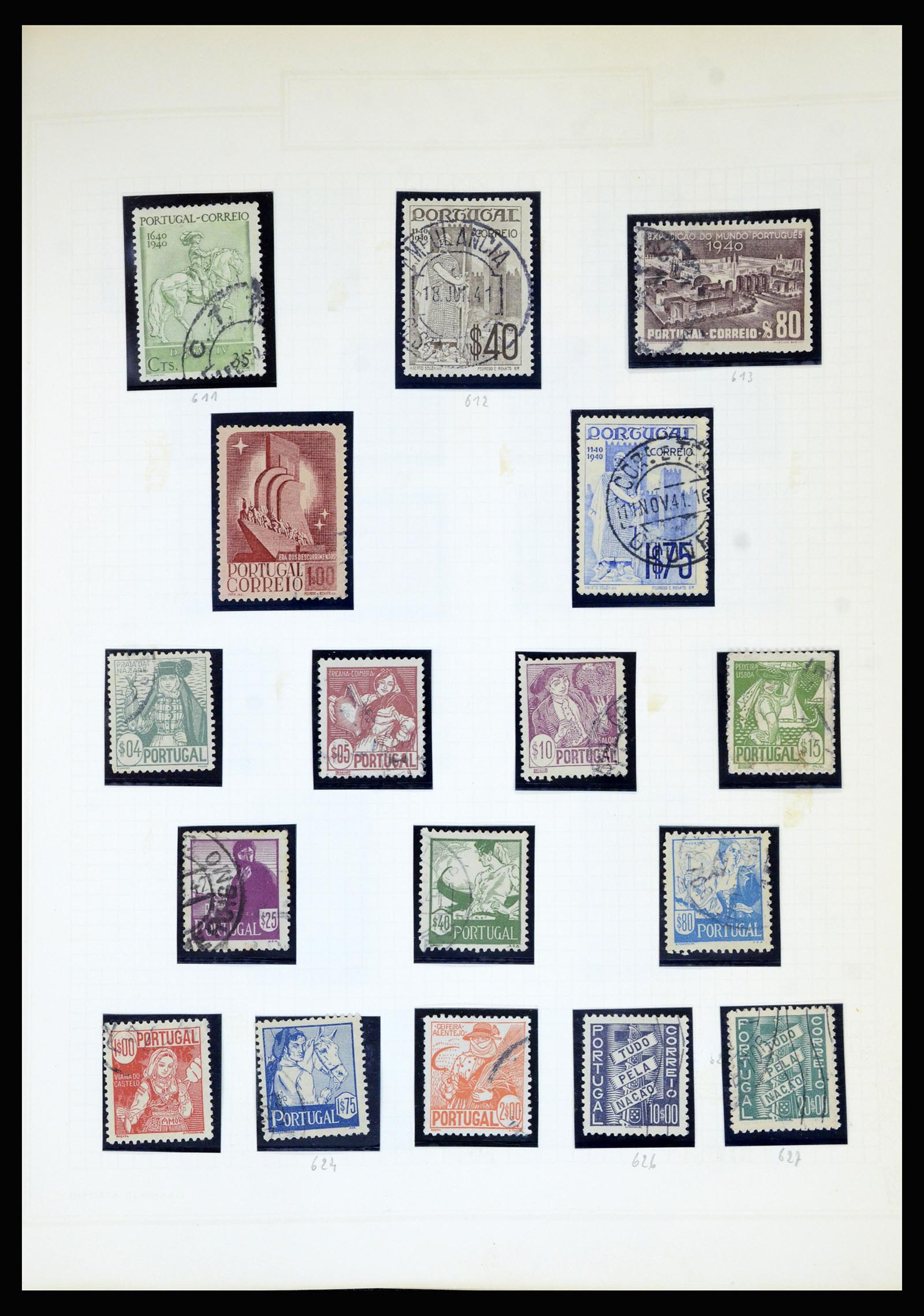 36869 037 - Stamp collection 36869 Portugal 1853-1990.