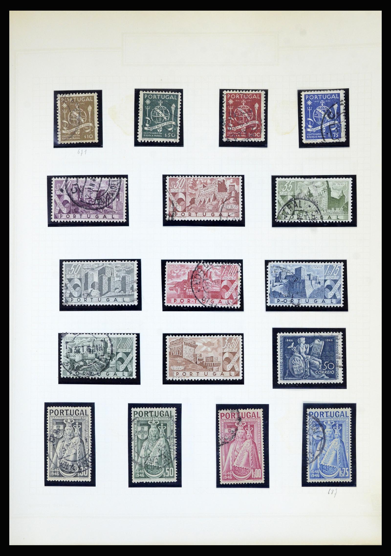 36869 040 - Stamp collection 36869 Portugal 1853-1990.