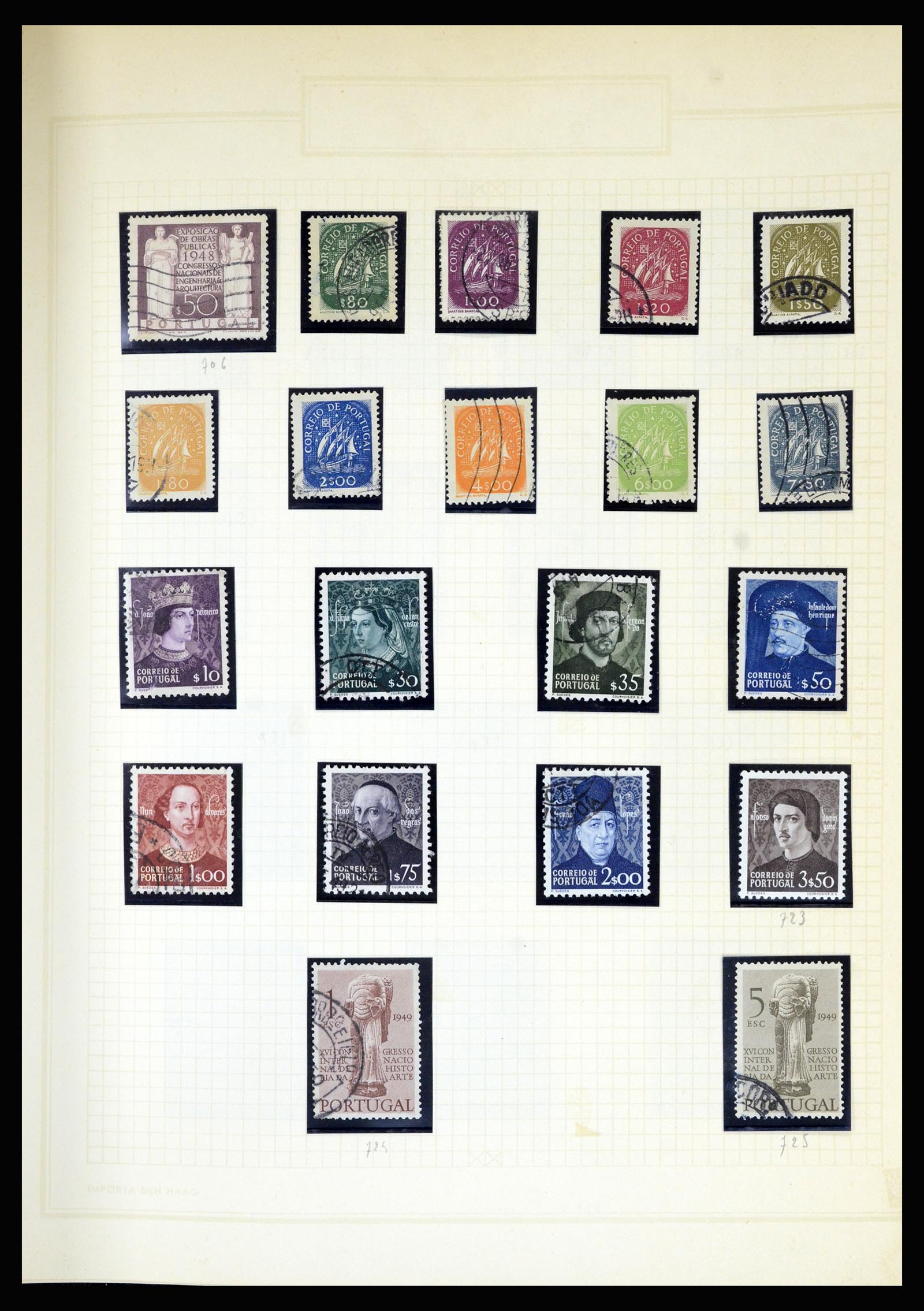 36869 042 - Stamp collection 36869 Portugal 1853-1990.