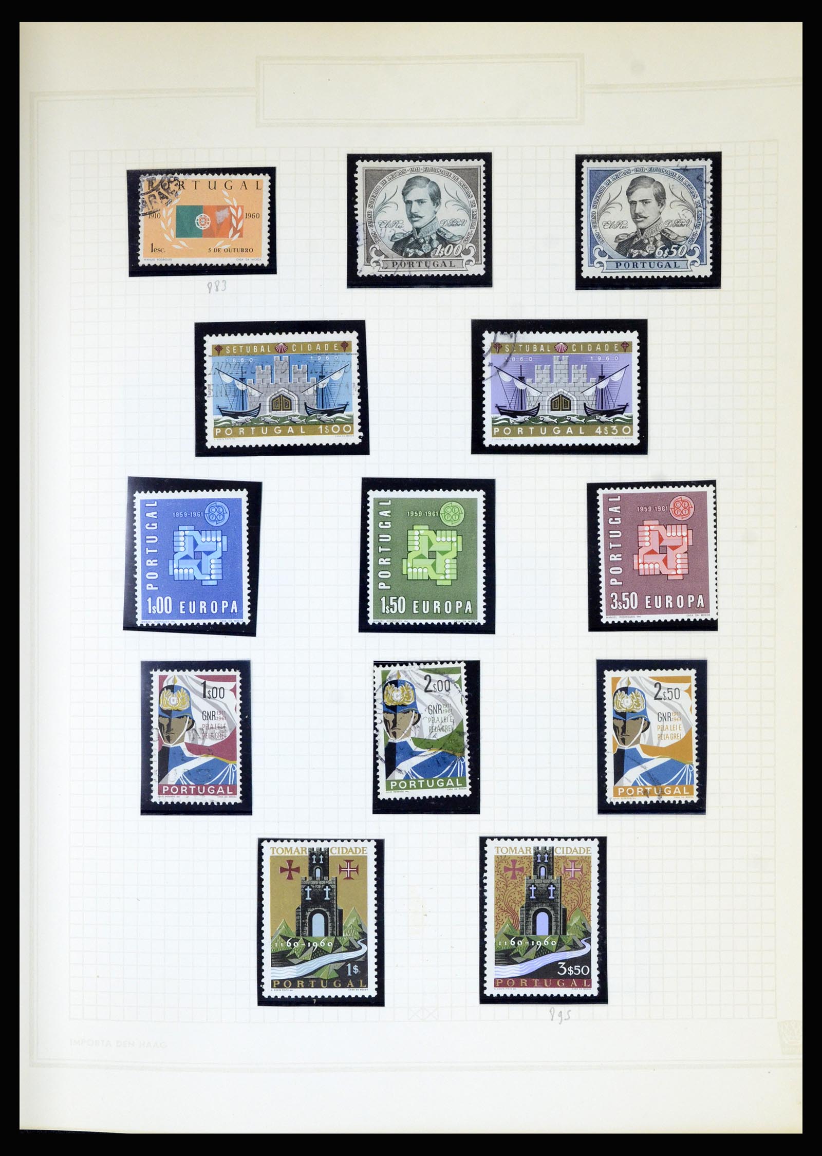 36869 054 - Stamp collection 36869 Portugal 1853-1990.