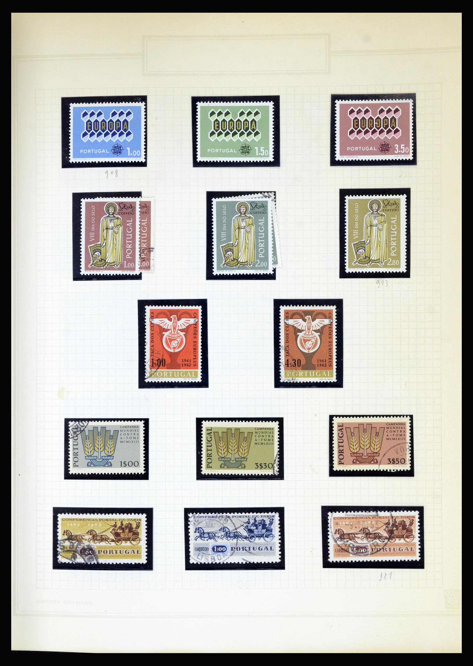 36869 056 - Stamp collection 36869 Portugal 1853-1990.