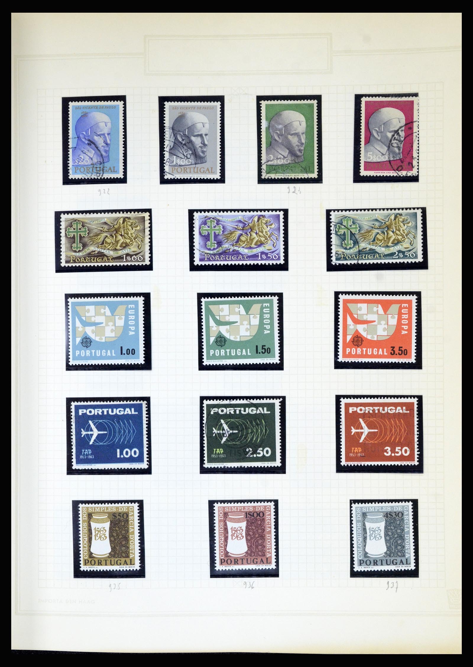 36869 057 - Stamp collection 36869 Portugal 1853-1990.
