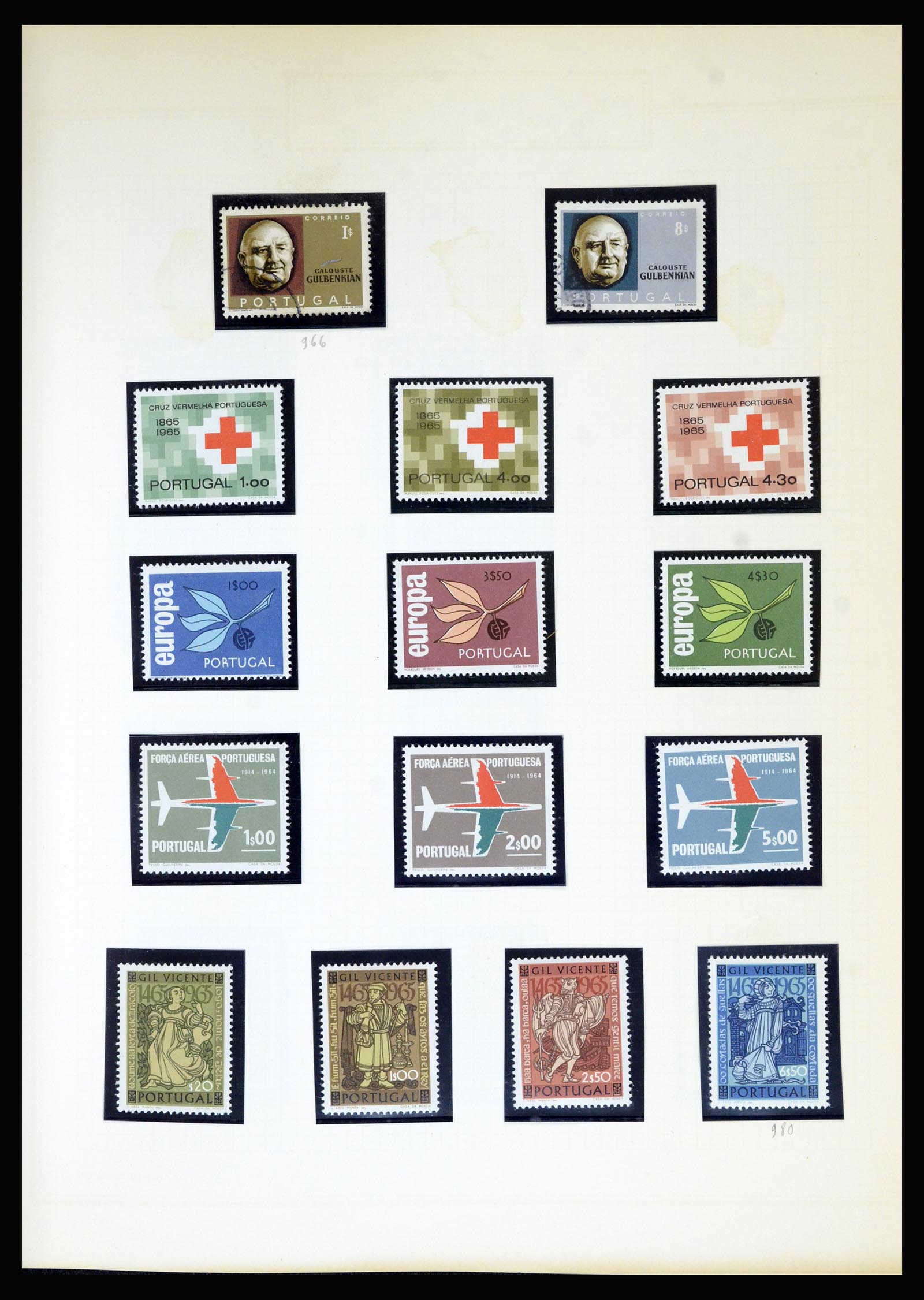 36869 060 - Stamp collection 36869 Portugal 1853-1990.