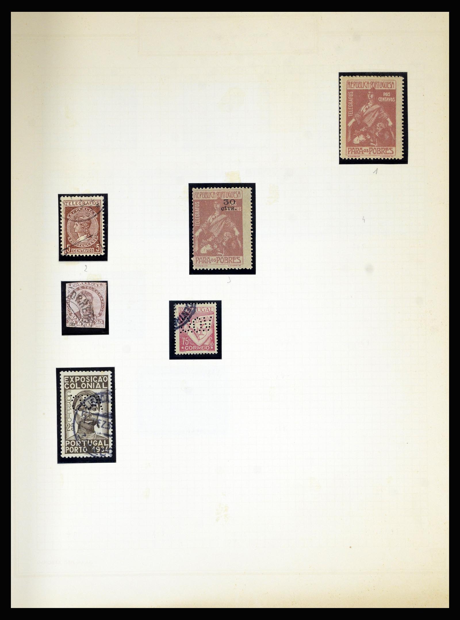 36869 136 - Stamp collection 36869 Portugal 1853-1990.