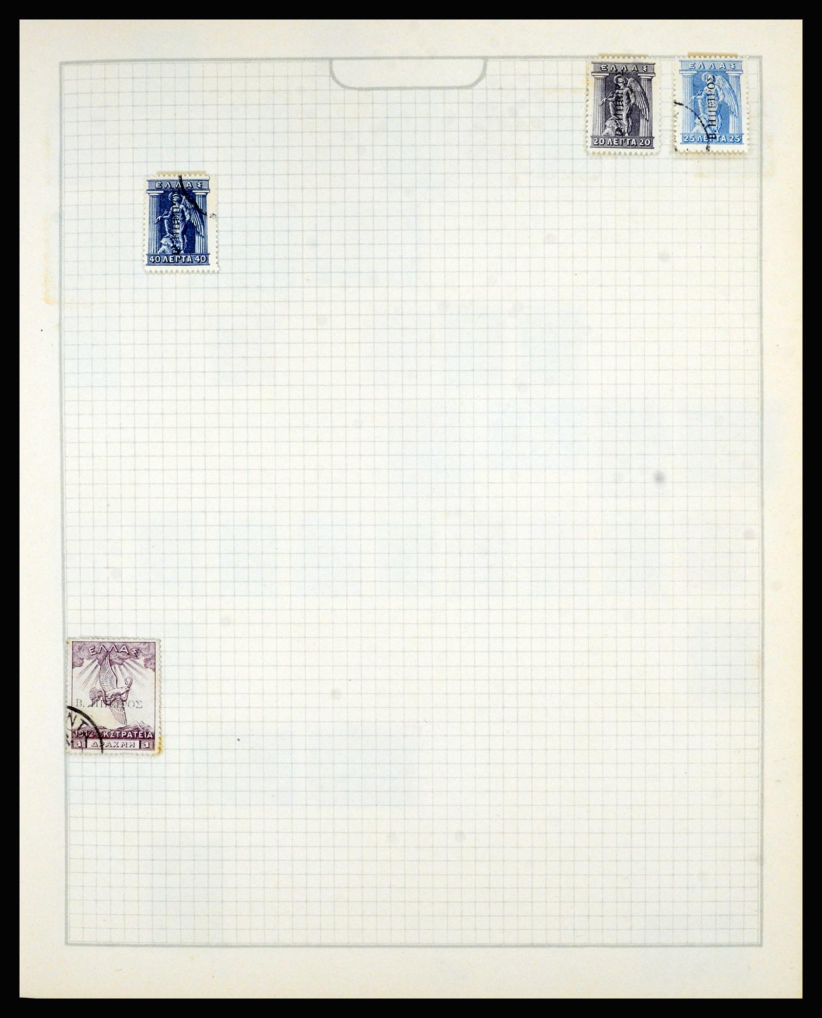 36872 002 - Postzegelverzameling 36872 Europese landen 1849-1950.