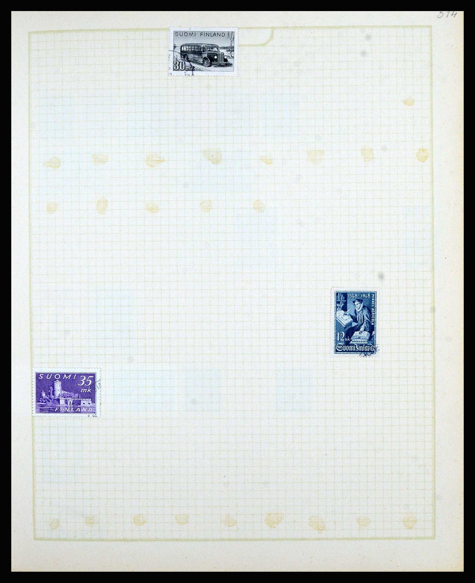 36872 011 - Postzegelverzameling 36872 Europese landen 1849-1950.