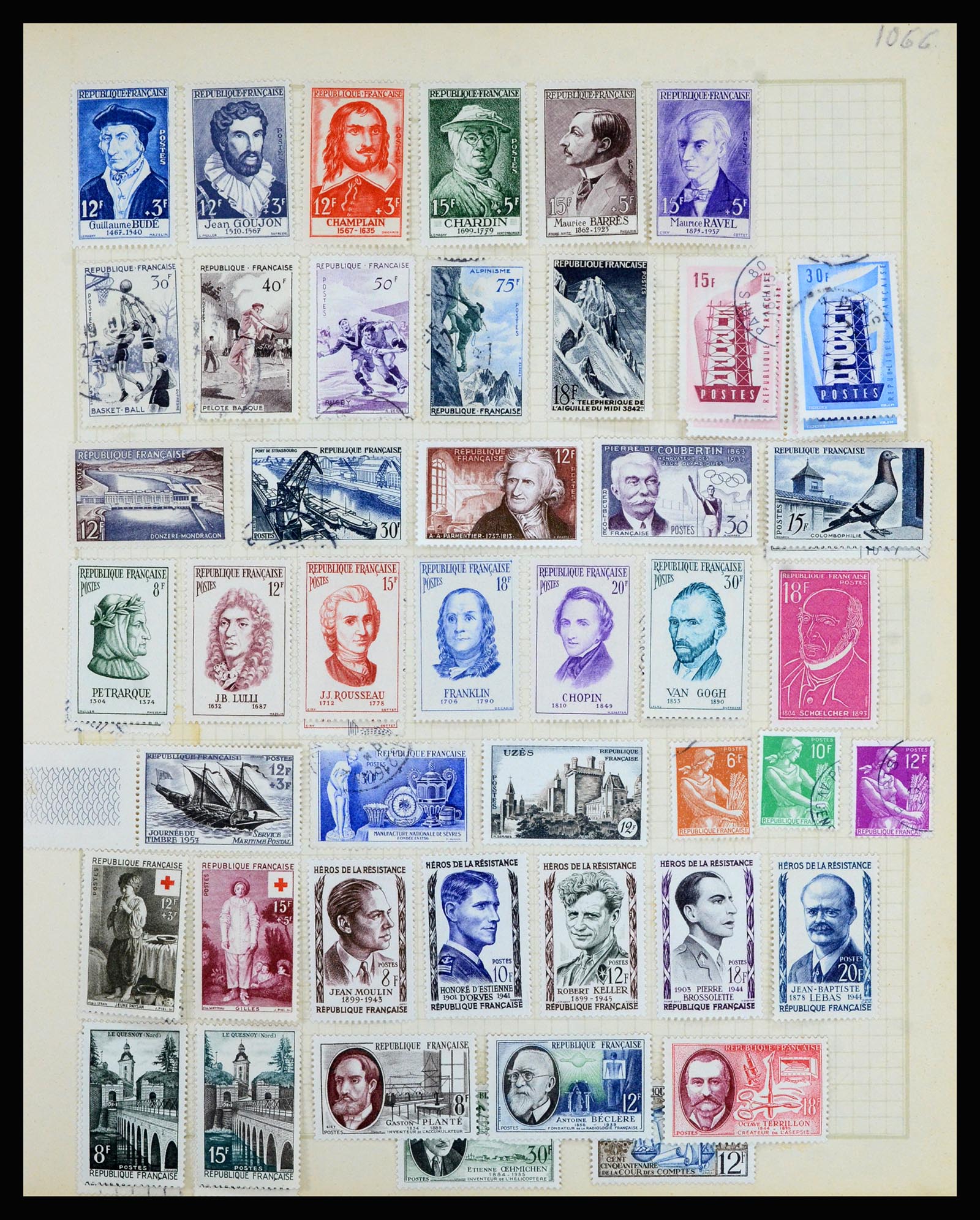 36872 039 - Postzegelverzameling 36872 Europese landen 1849-1950.