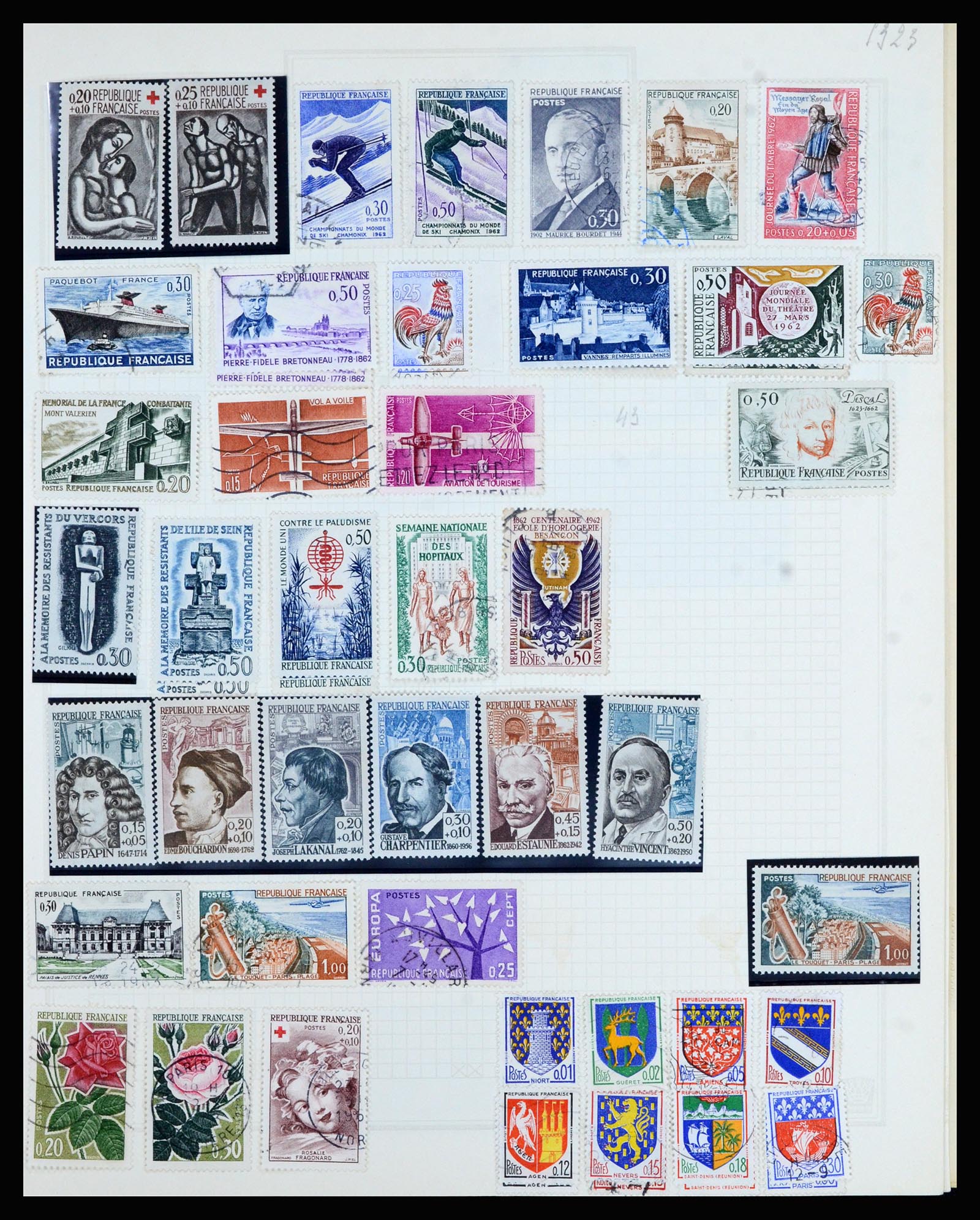 36872 046 - Postzegelverzameling 36872 Europese landen 1849-1950.