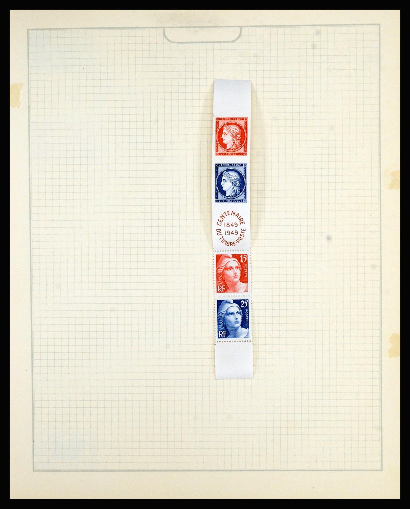 36872 052 - Postzegelverzameling 36872 Europese landen 1849-1950.