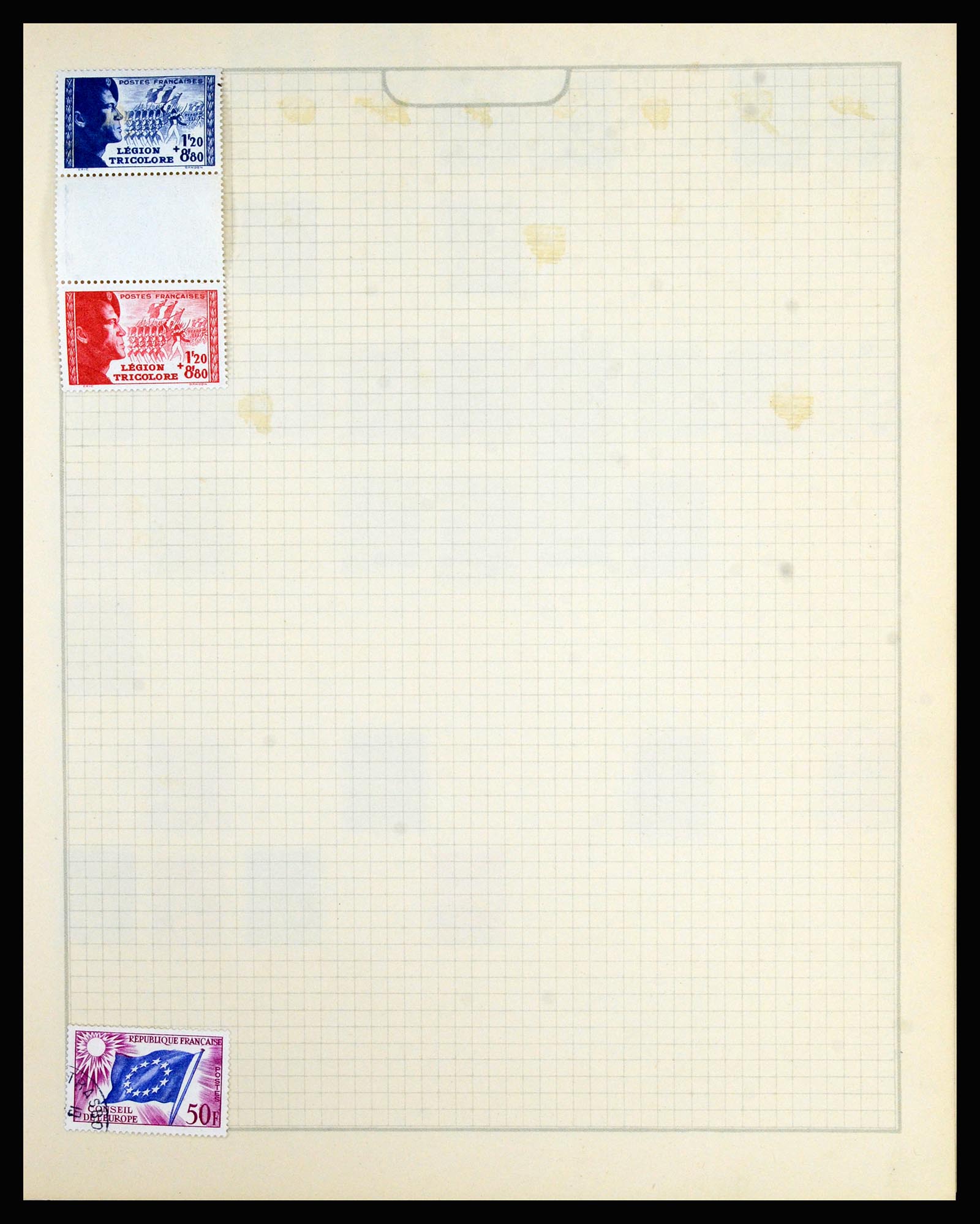 36872 053 - Postzegelverzameling 36872 Europese landen 1849-1950.