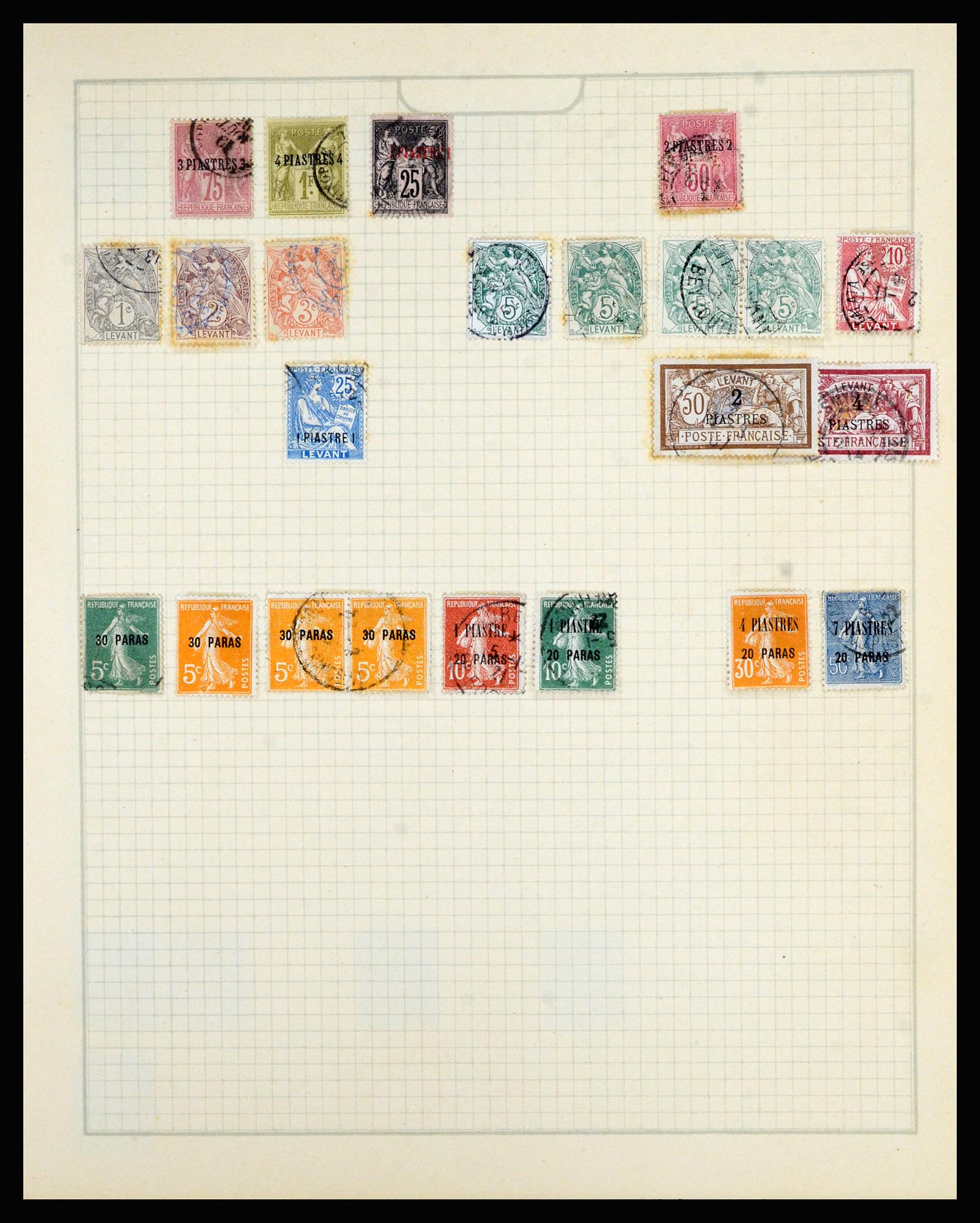 36872 058 - Postzegelverzameling 36872 Europese landen 1849-1950.
