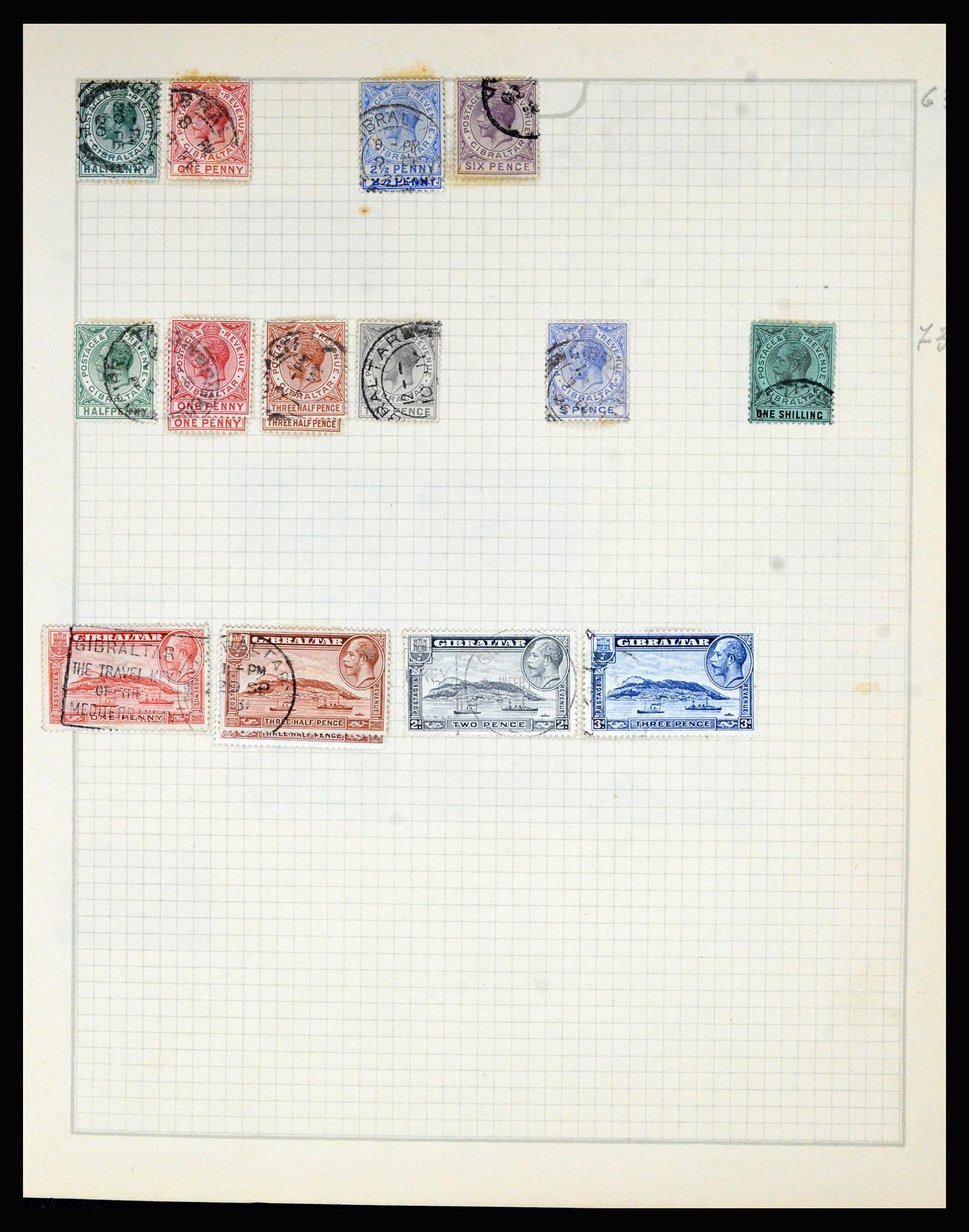 36872 061 - Postzegelverzameling 36872 Europese landen 1849-1950.