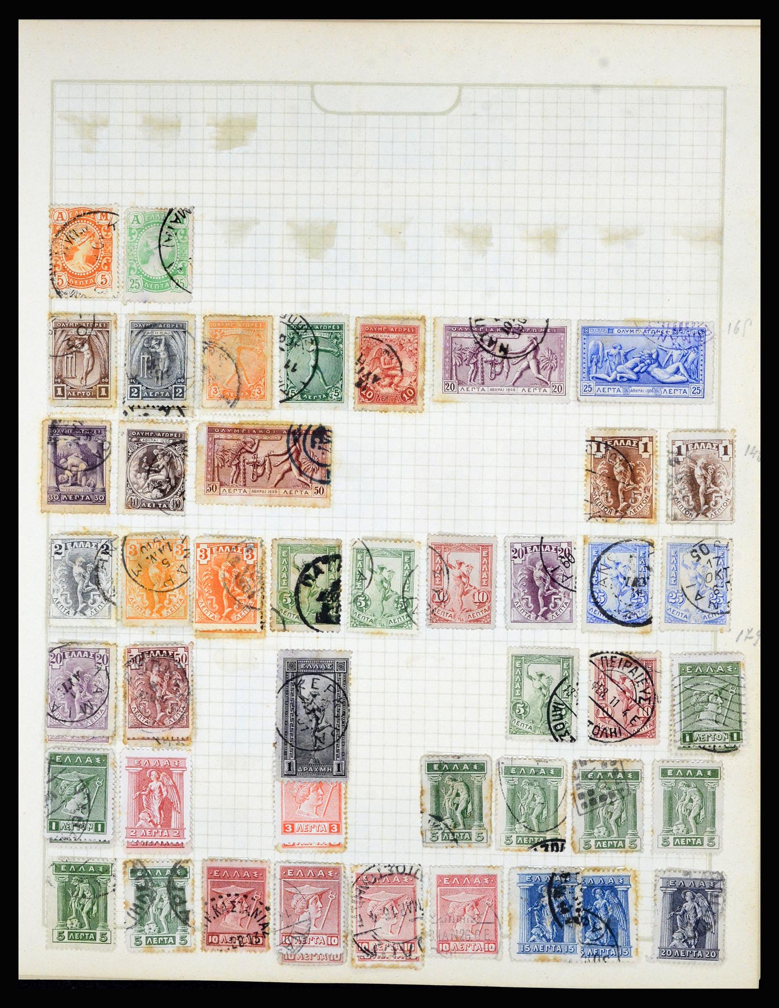 36872 065 - Postzegelverzameling 36872 Europese landen 1849-1950.