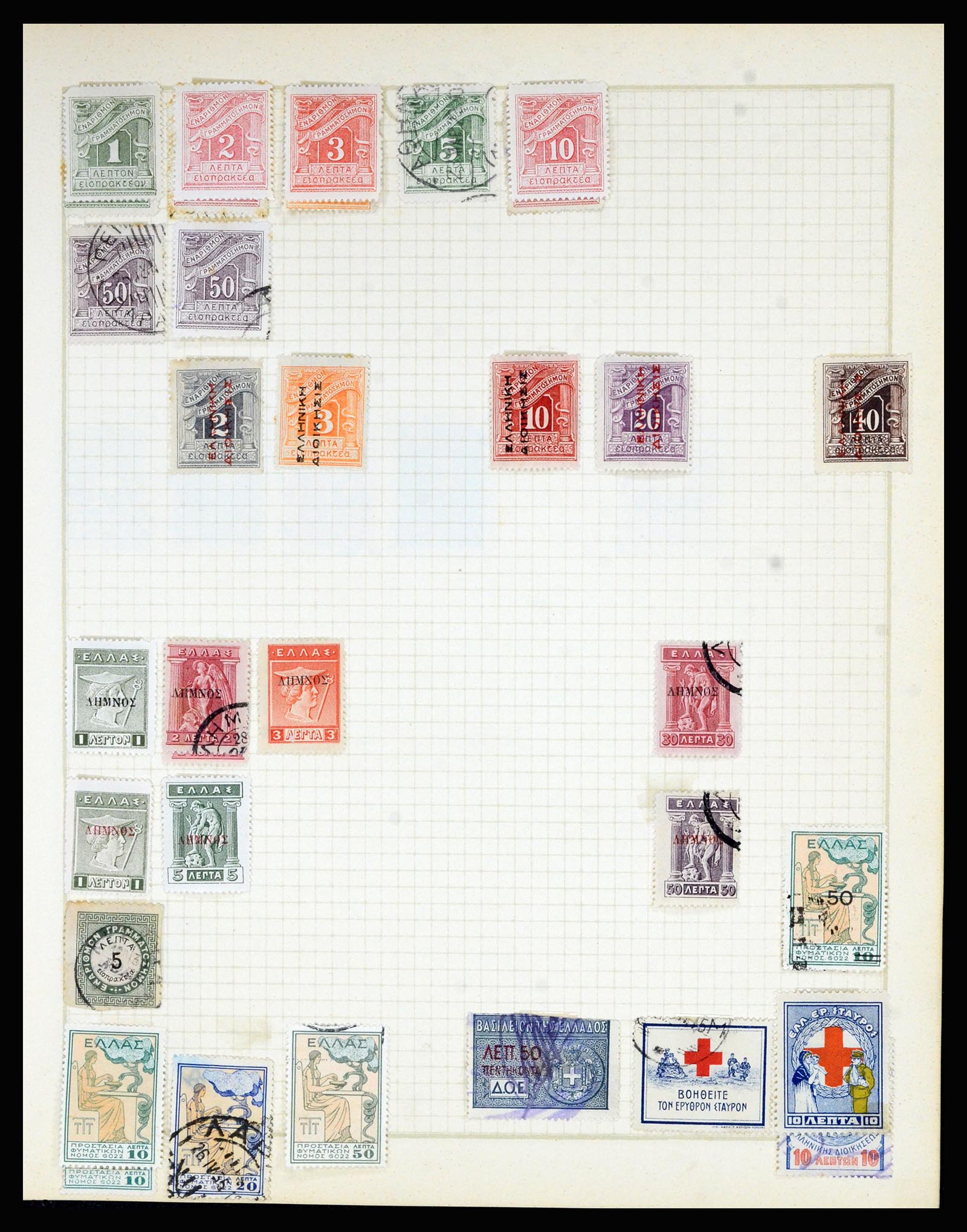 36872 083 - Postzegelverzameling 36872 Europese landen 1849-1950.