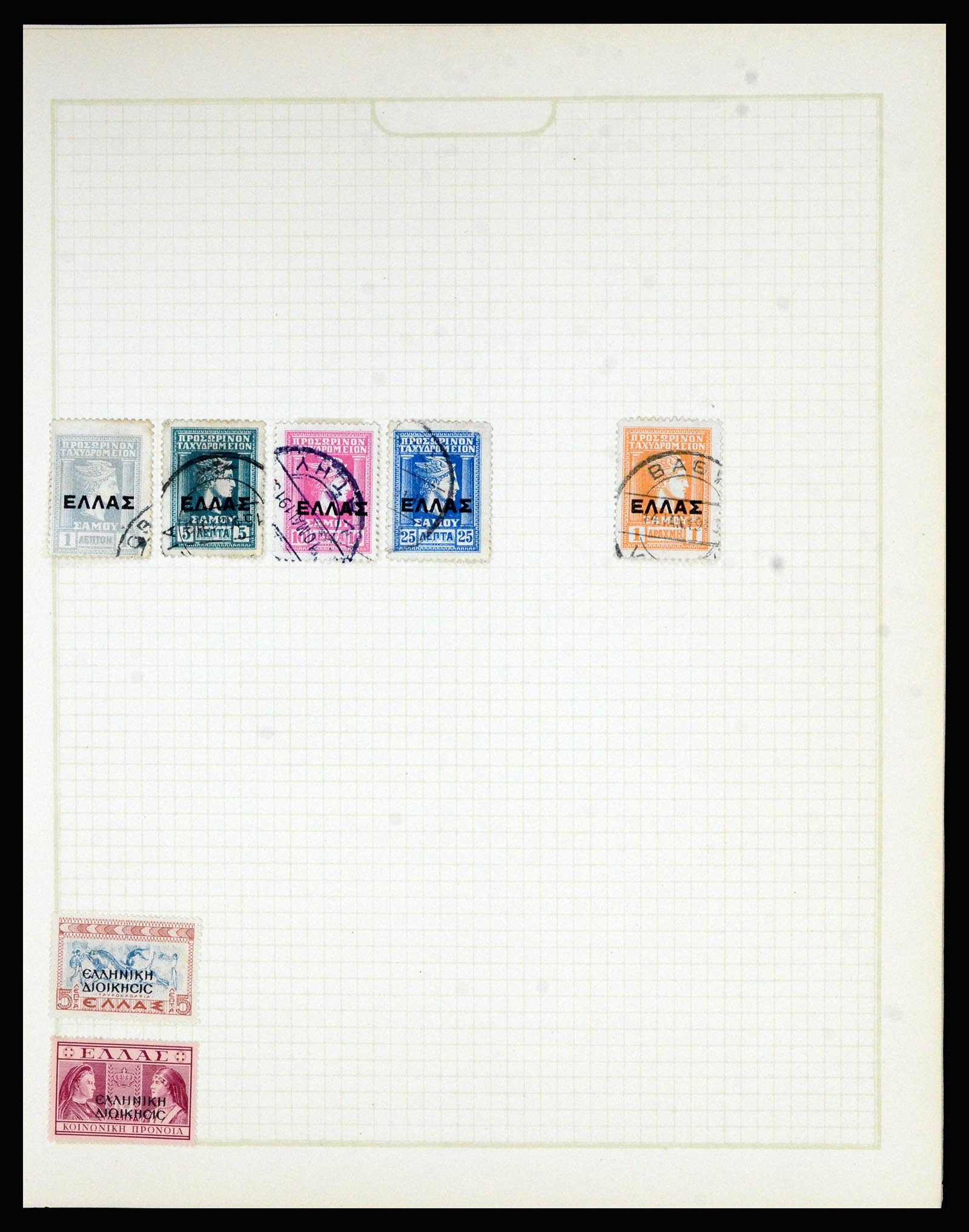 36872 084 - Postzegelverzameling 36872 Europese landen 1849-1950.
