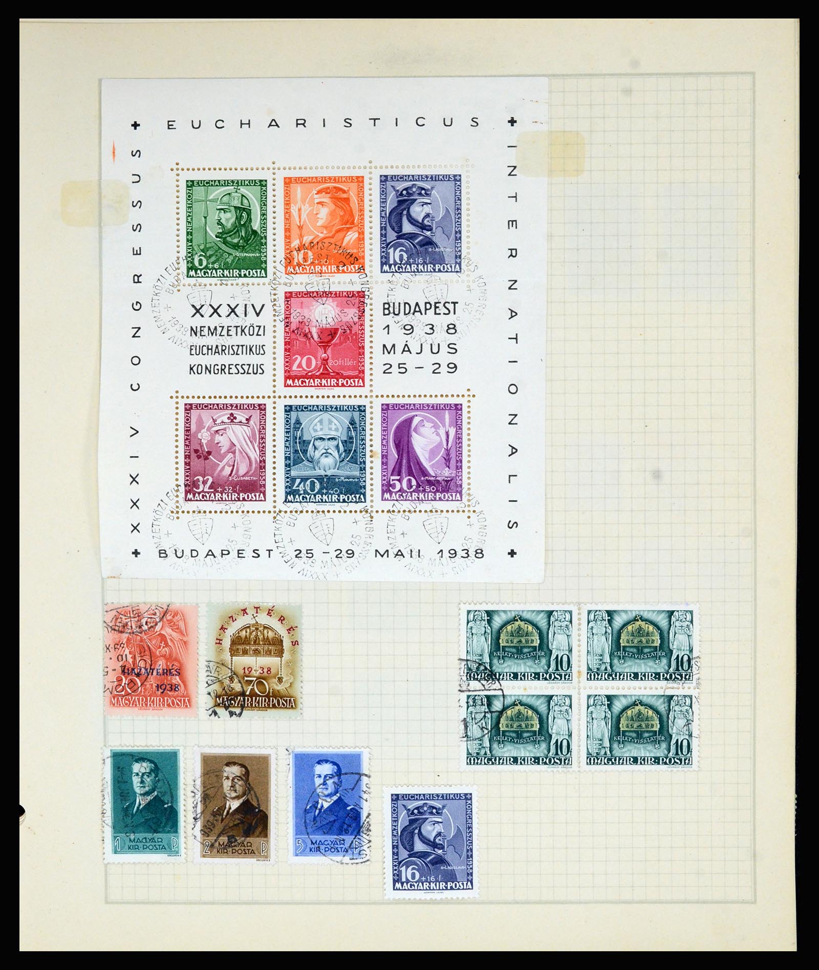 36872 097 - Postzegelverzameling 36872 Europese landen 1849-1950.
