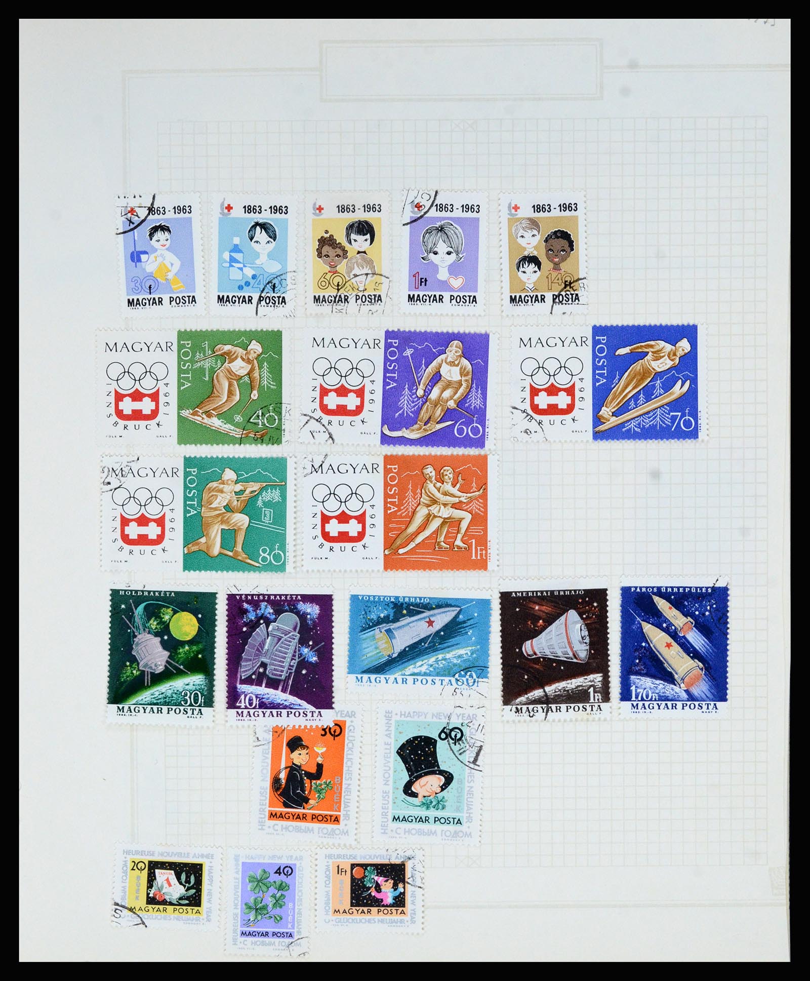 36872 121 - Postzegelverzameling 36872 Europese landen 1849-1950.