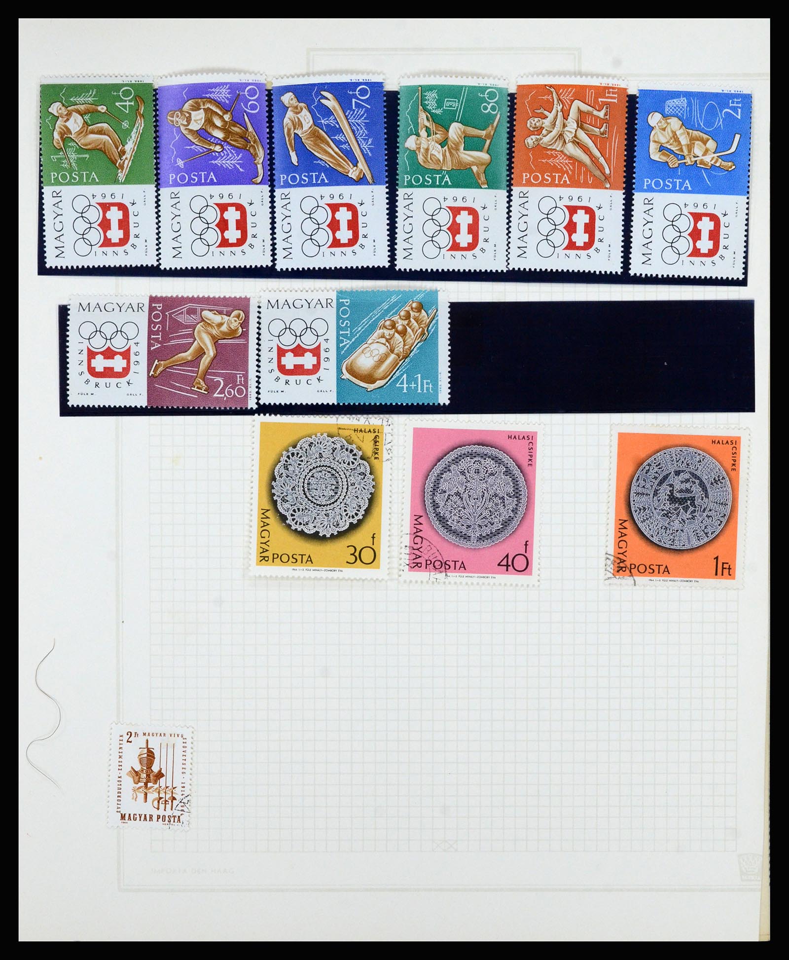 36872 122 - Postzegelverzameling 36872 Europese landen 1849-1950.