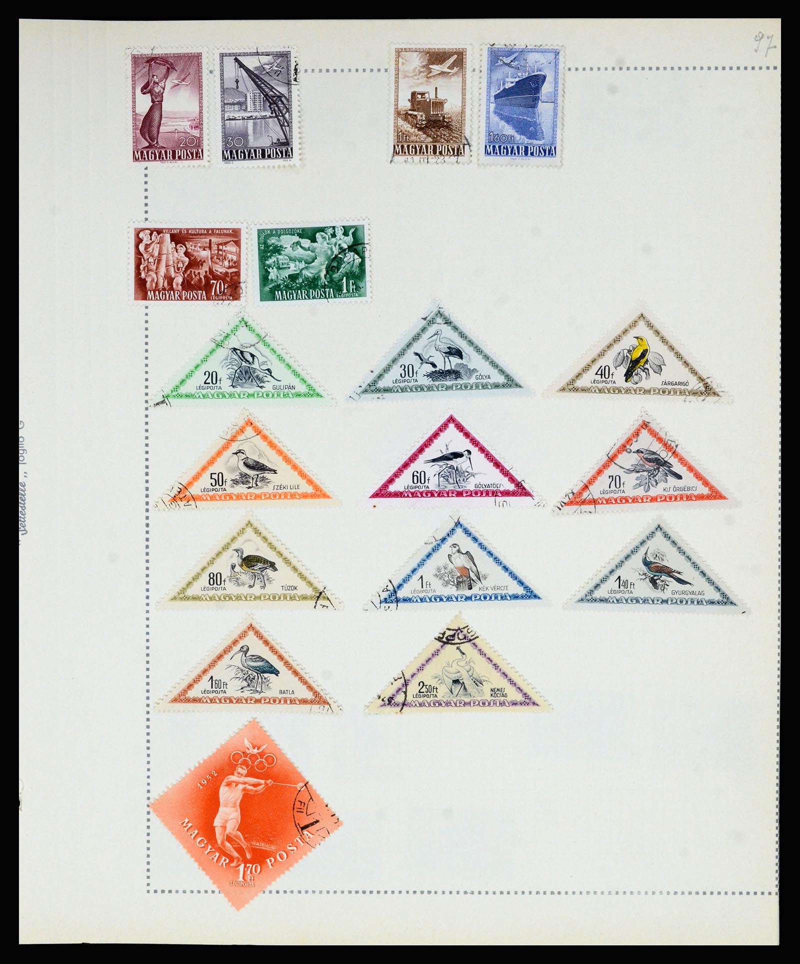 36872 125 - Postzegelverzameling 36872 Europese landen 1849-1950.