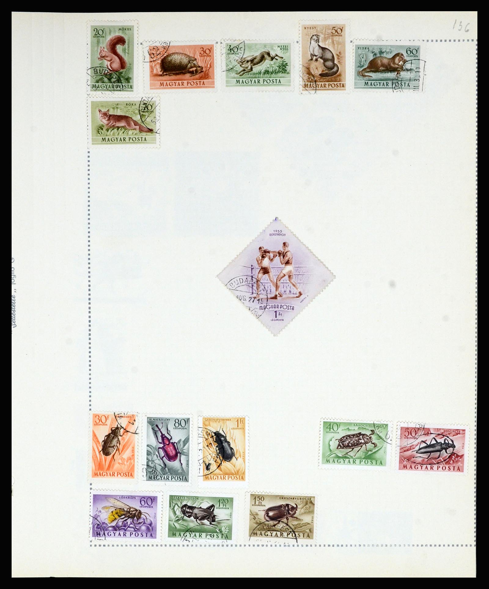 36872 126 - Postzegelverzameling 36872 Europese landen 1849-1950.