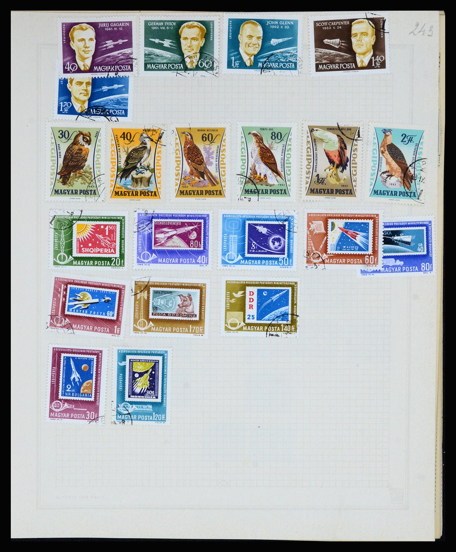 36872 129 - Postzegelverzameling 36872 Europese landen 1849-1950.