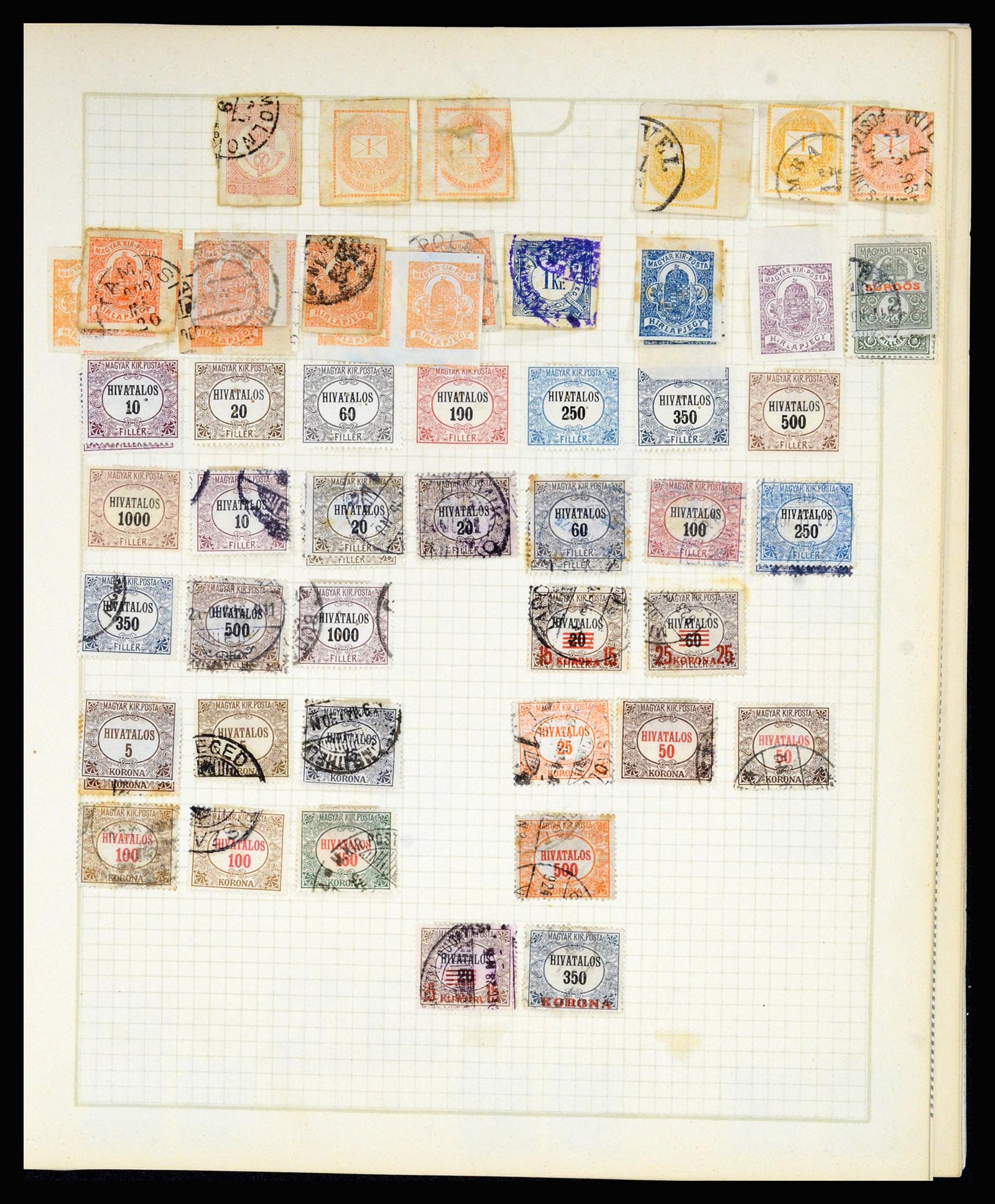 36872 130 - Postzegelverzameling 36872 Europese landen 1849-1950.