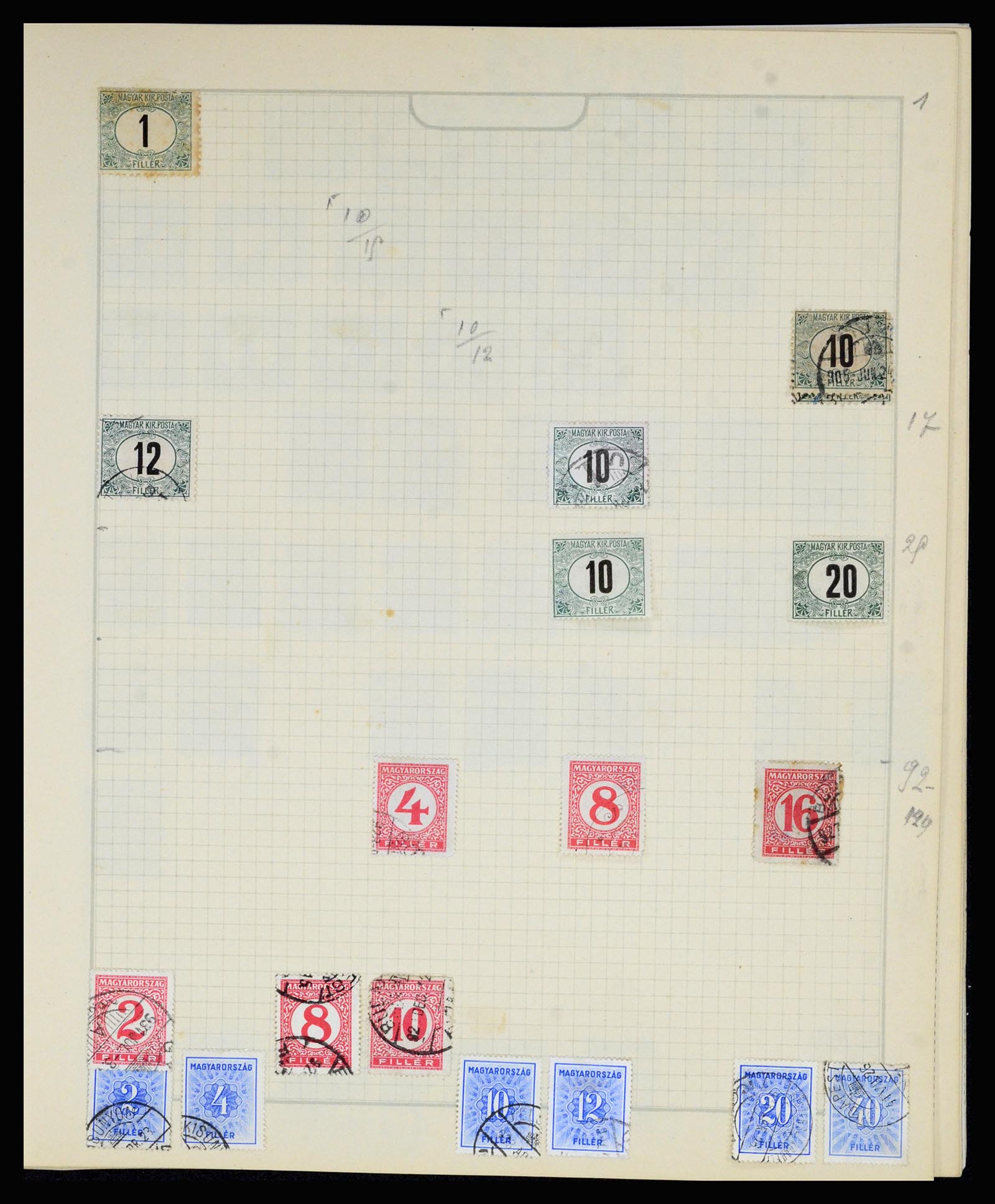 36872 131 - Postzegelverzameling 36872 Europese landen 1849-1950.