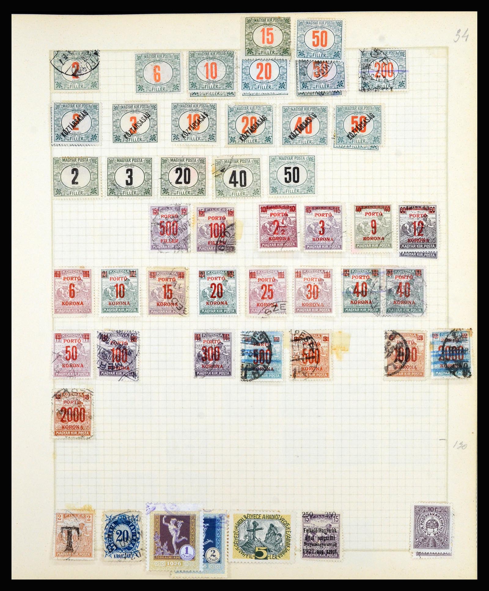 36872 132 - Postzegelverzameling 36872 Europese landen 1849-1950.