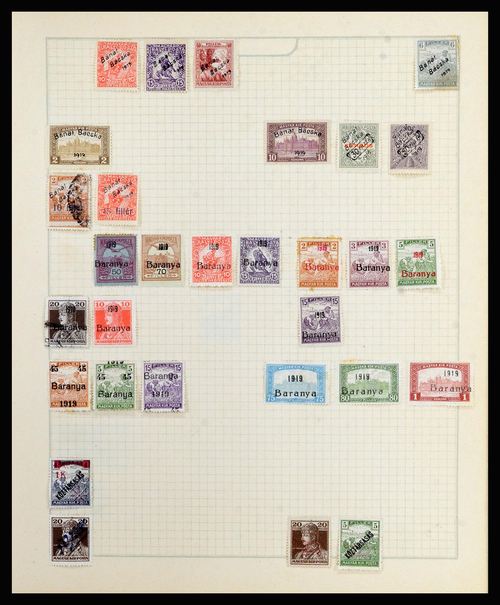 36872 136 - Postzegelverzameling 36872 Europese landen 1849-1950.