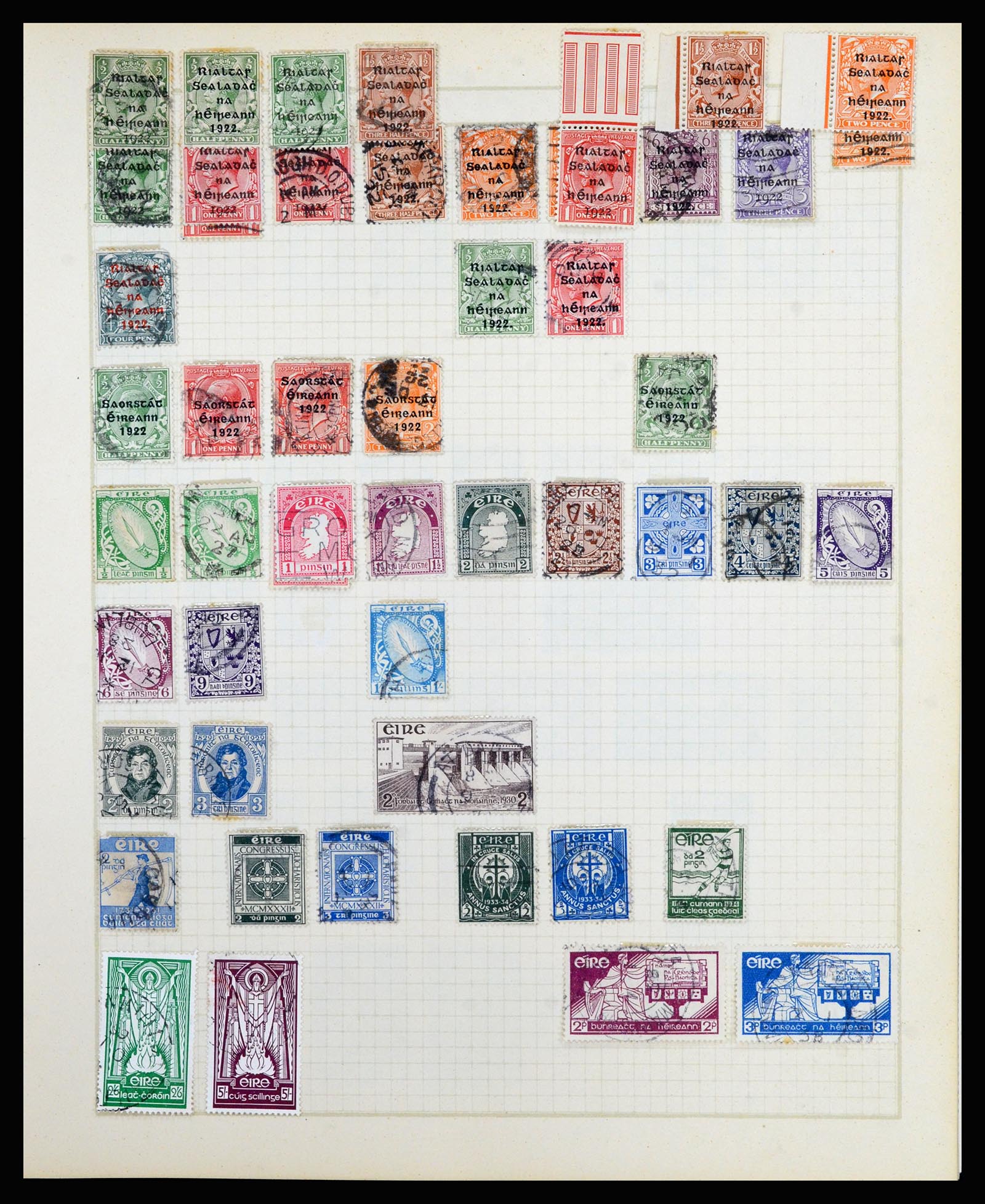 36872 138 - Postzegelverzameling 36872 Europese landen 1849-1950.