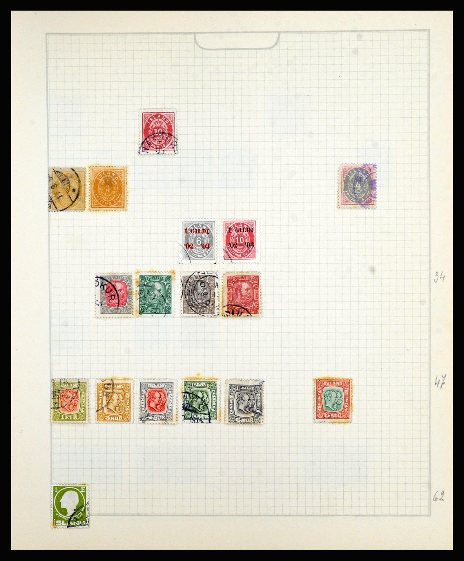 36872 142 - Postzegelverzameling 36872 Europese landen 1849-1950.