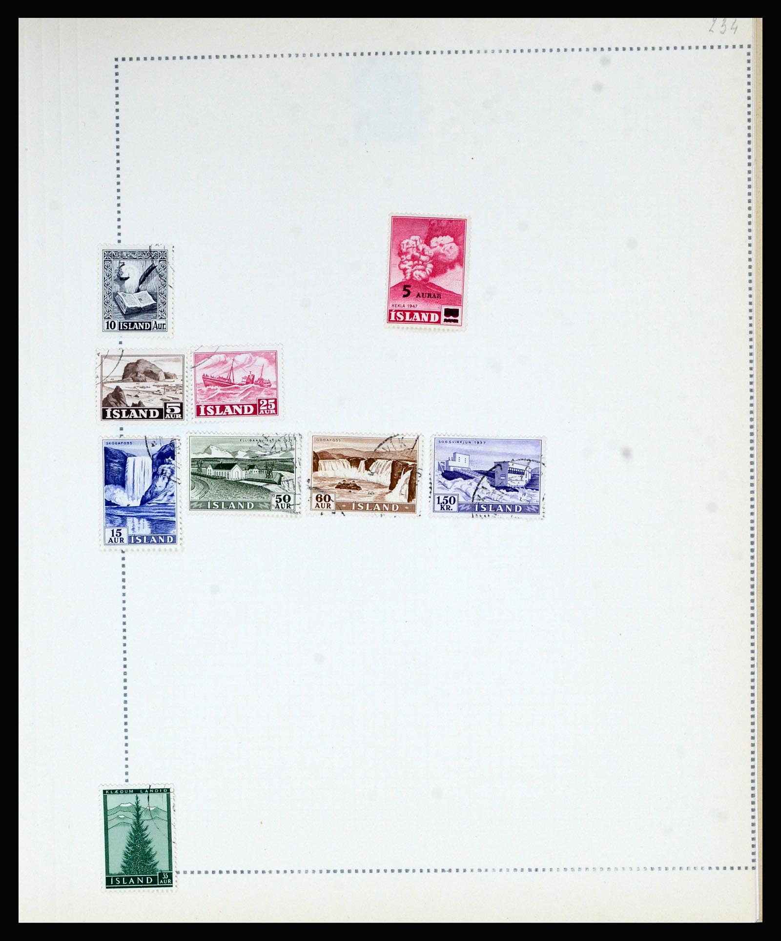 36872 146 - Postzegelverzameling 36872 Europese landen 1849-1950.