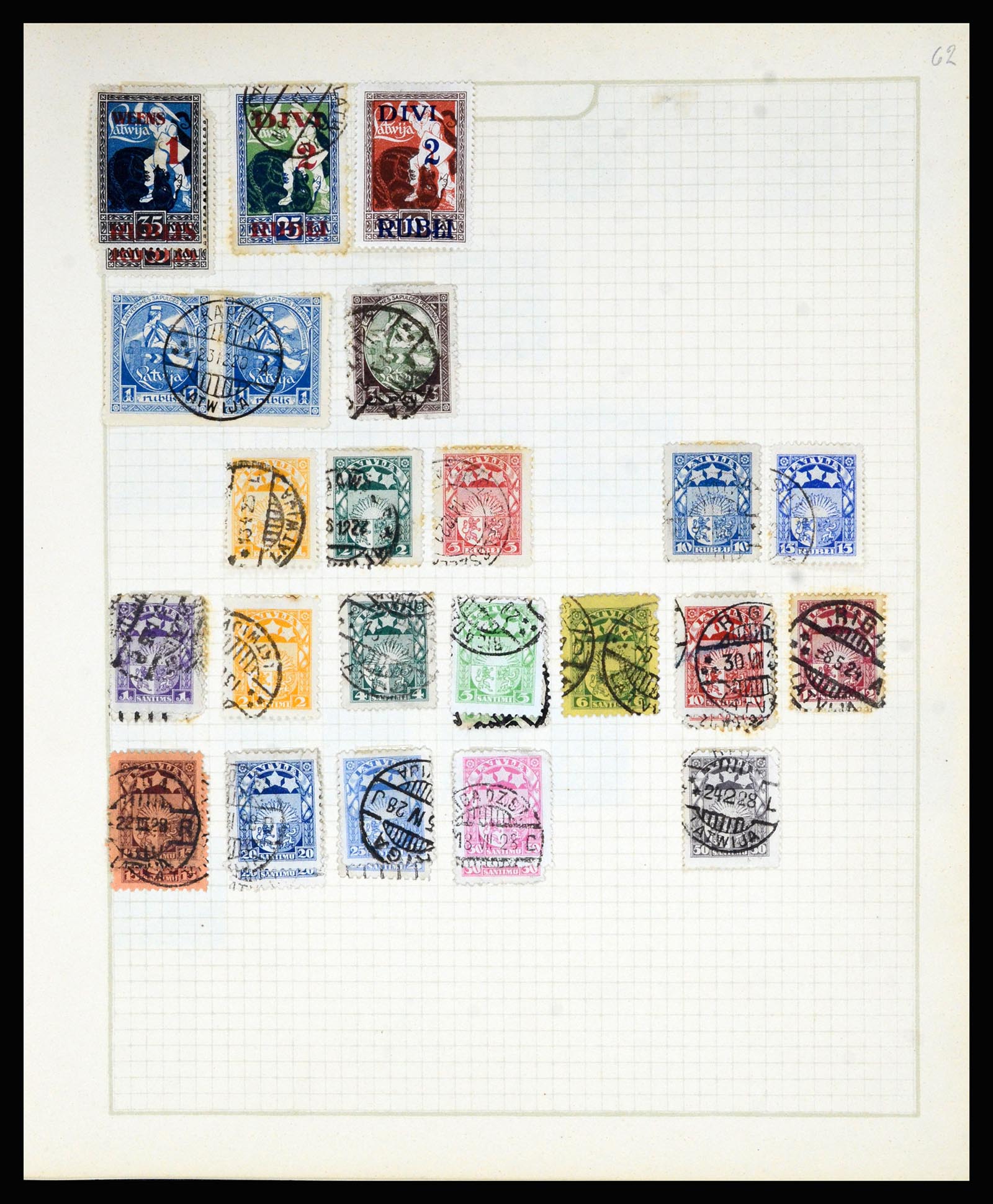 36872 151 - Postzegelverzameling 36872 Europese landen 1849-1950.