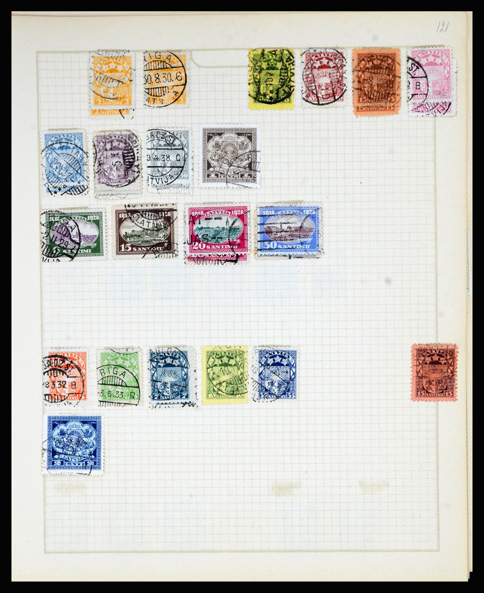 36872 152 - Postzegelverzameling 36872 Europese landen 1849-1950.