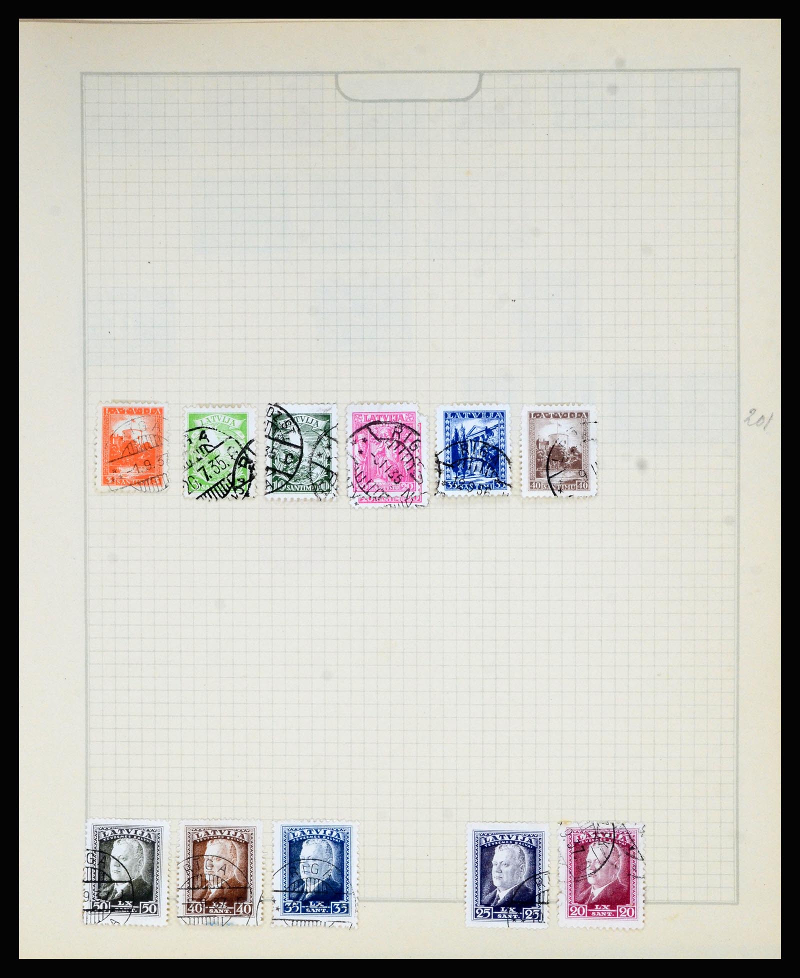 36872 153 - Postzegelverzameling 36872 Europese landen 1849-1950.