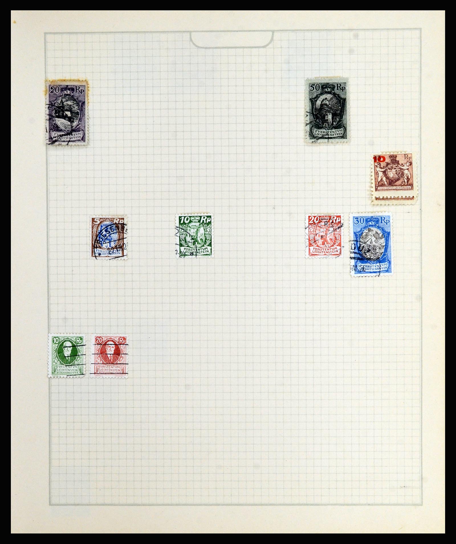 36872 157 - Postzegelverzameling 36872 Europese landen 1849-1950.