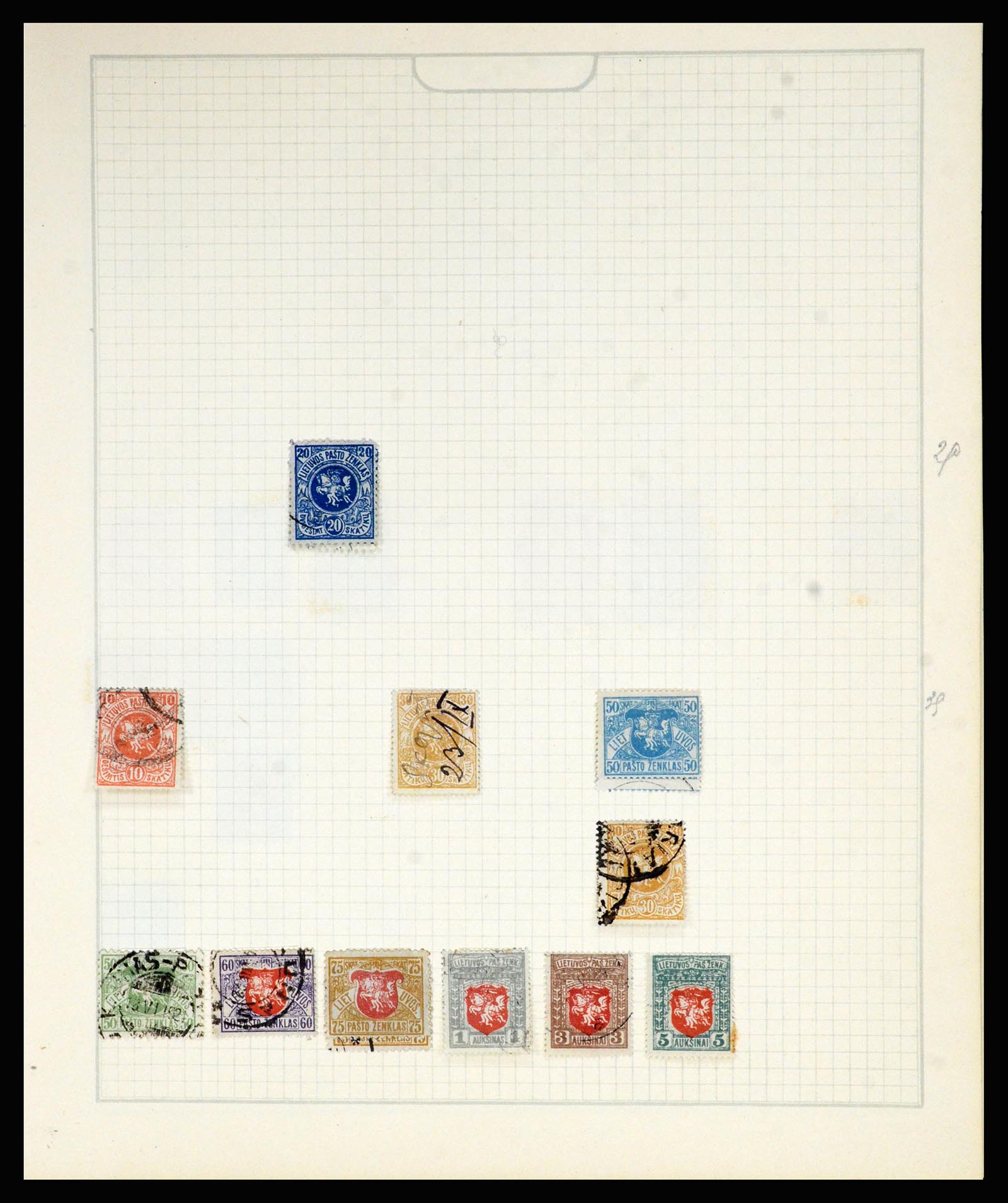 36872 165 - Postzegelverzameling 36872 Europese landen 1849-1950.