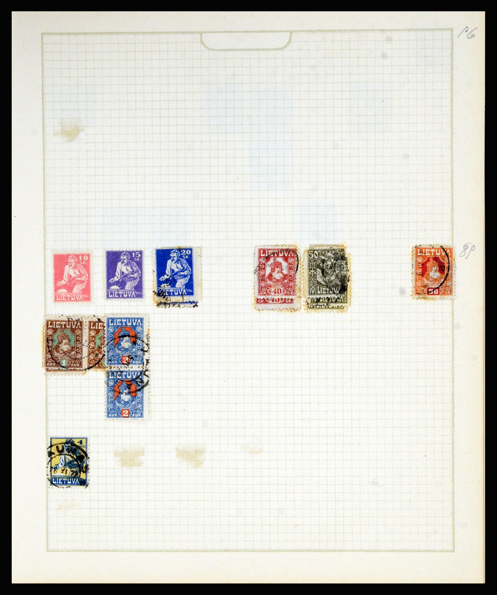 36872 166 - Postzegelverzameling 36872 Europese landen 1849-1950.