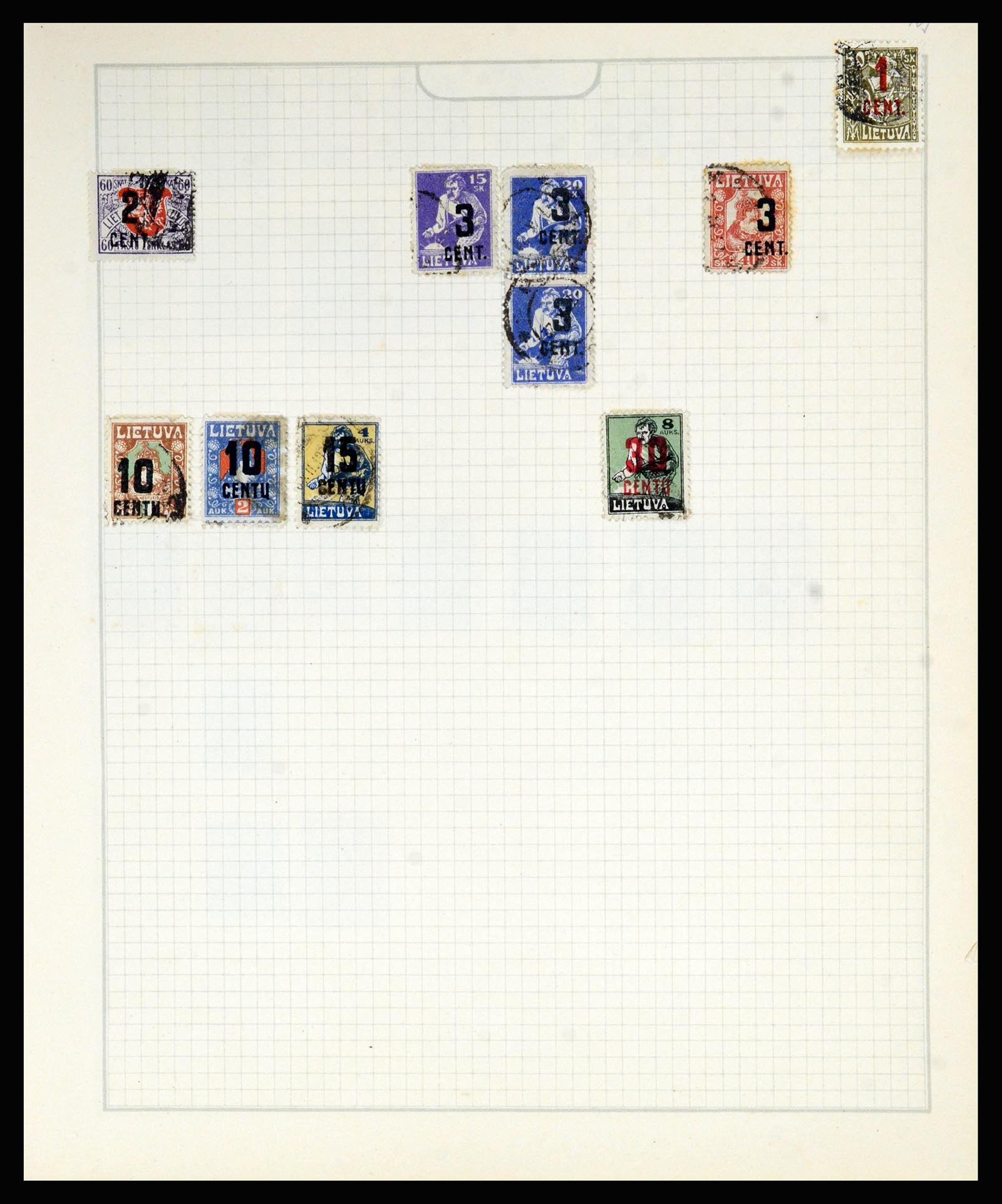 36872 167 - Postzegelverzameling 36872 Europese landen 1849-1950.