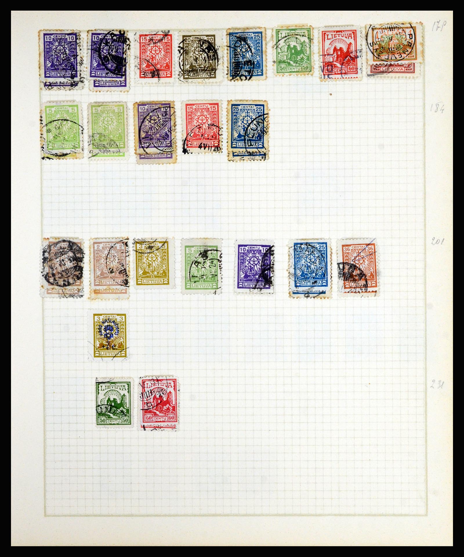 36872 168 - Postzegelverzameling 36872 Europese landen 1849-1950.