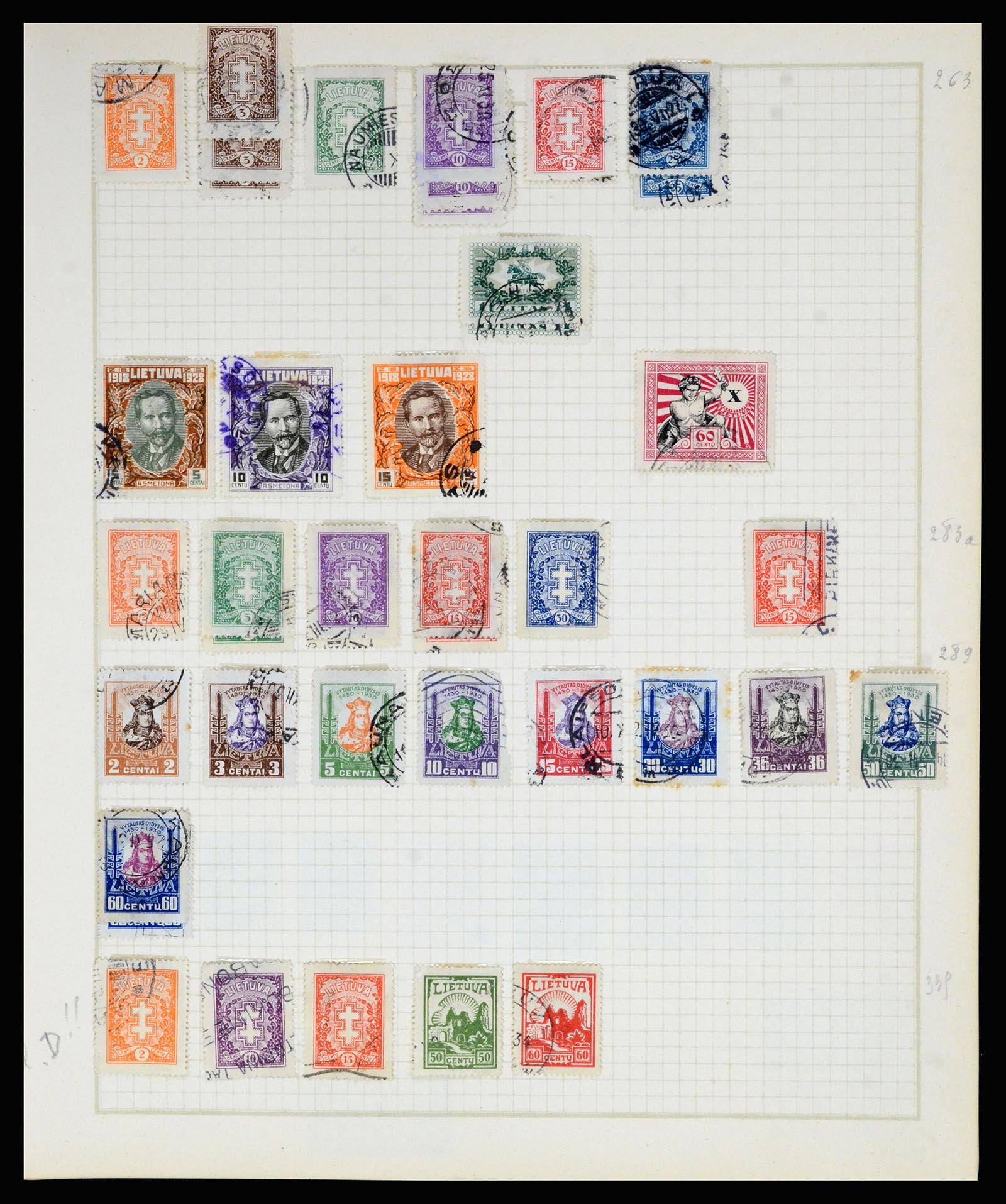 36872 169 - Postzegelverzameling 36872 Europese landen 1849-1950.