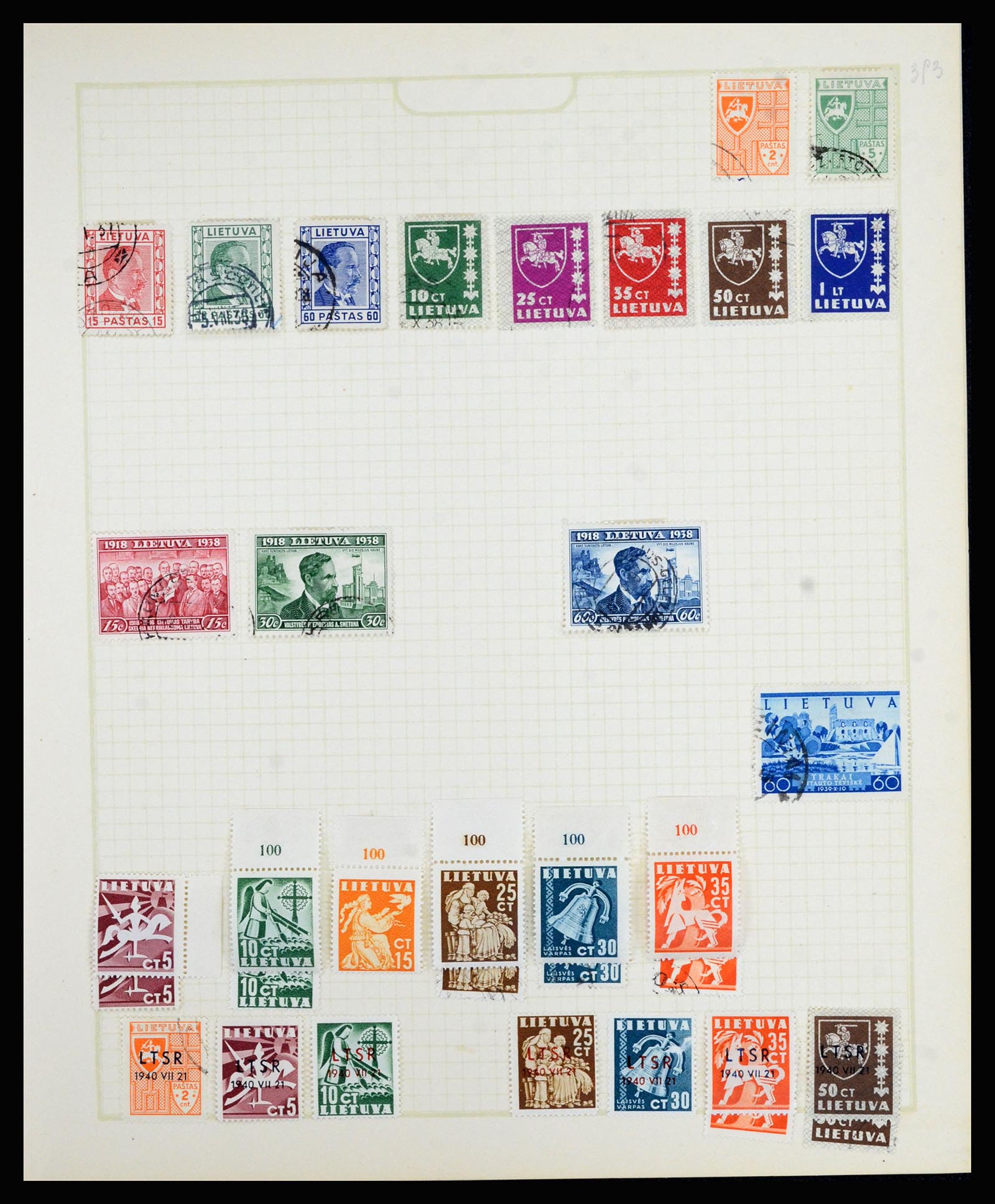 36872 171 - Postzegelverzameling 36872 Europese landen 1849-1950.