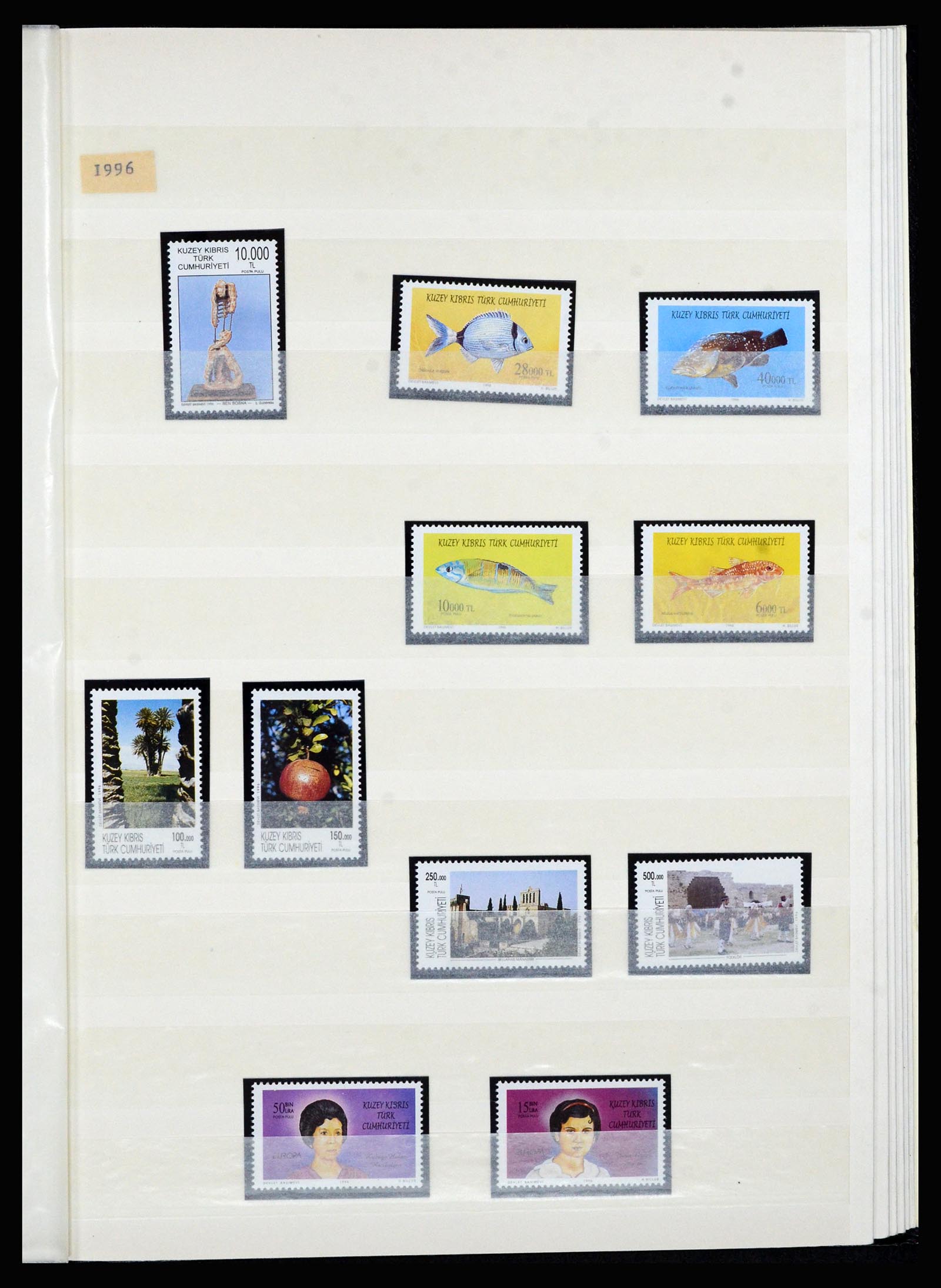 36873 039 - Postzegelverzameling 36873 Turks Cyprus 1973-1998.