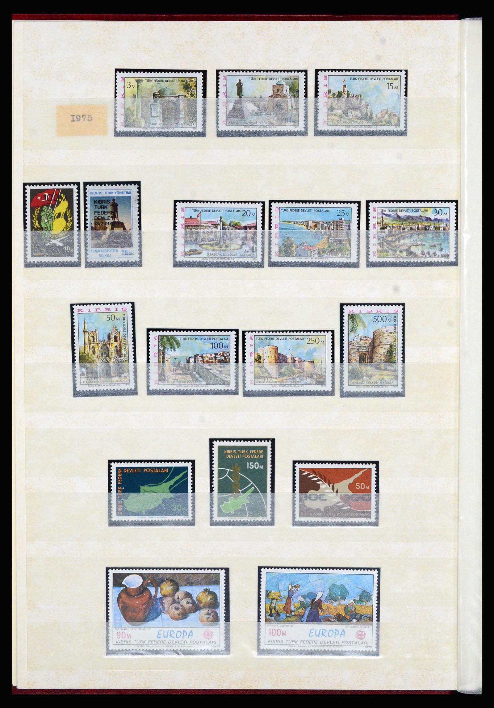 36874 003 - Postzegelverzameling 36874 Turks Cyprus 1973-1998.